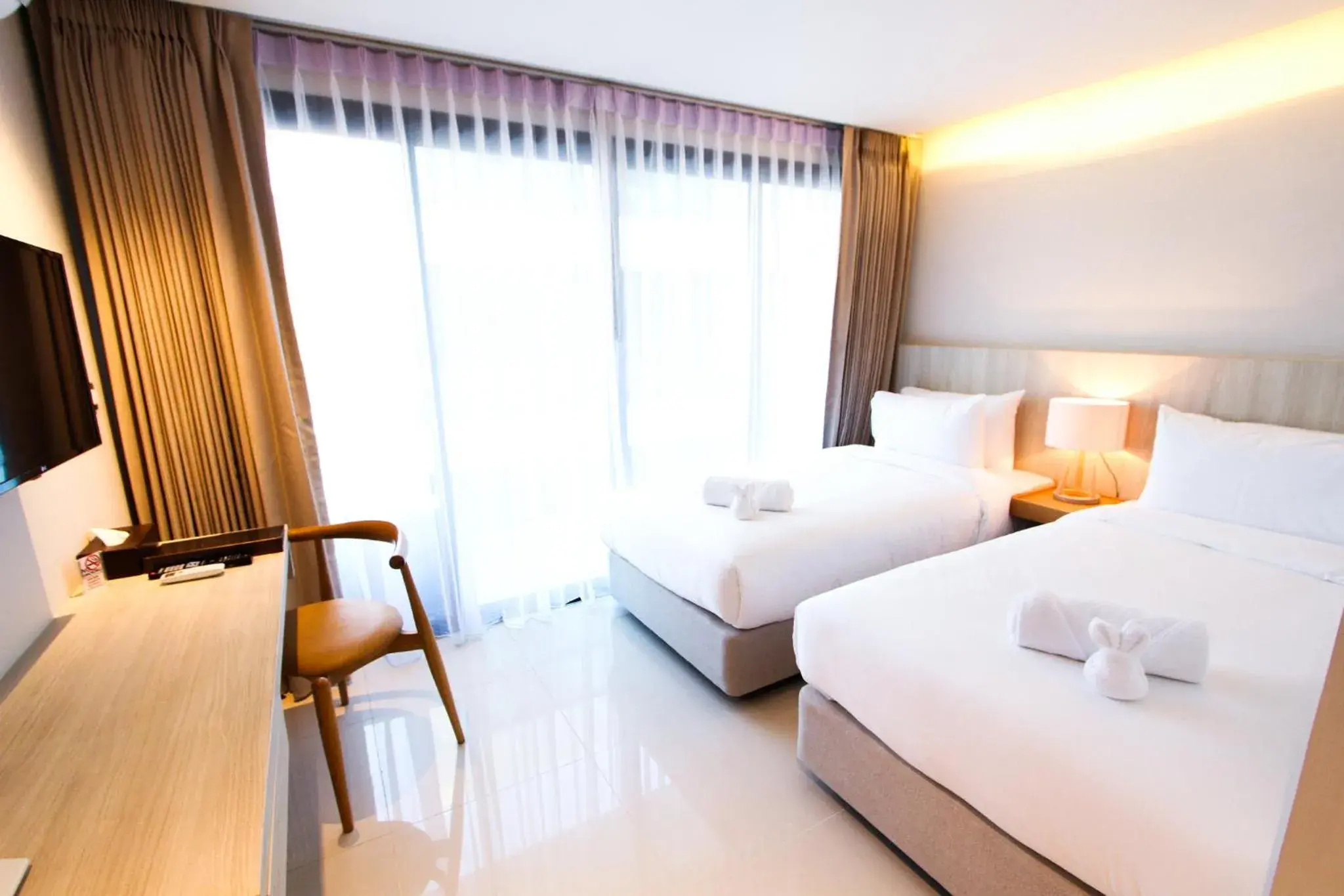 Bed in Zand Morada Pattaya