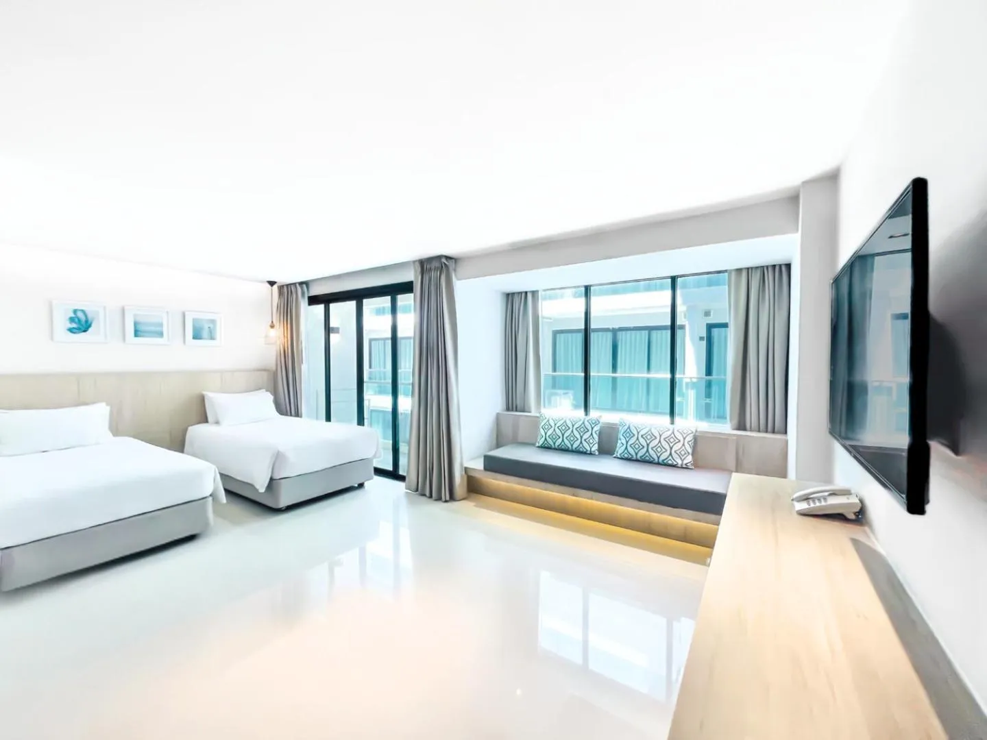 Bed in Zand Morada Pattaya