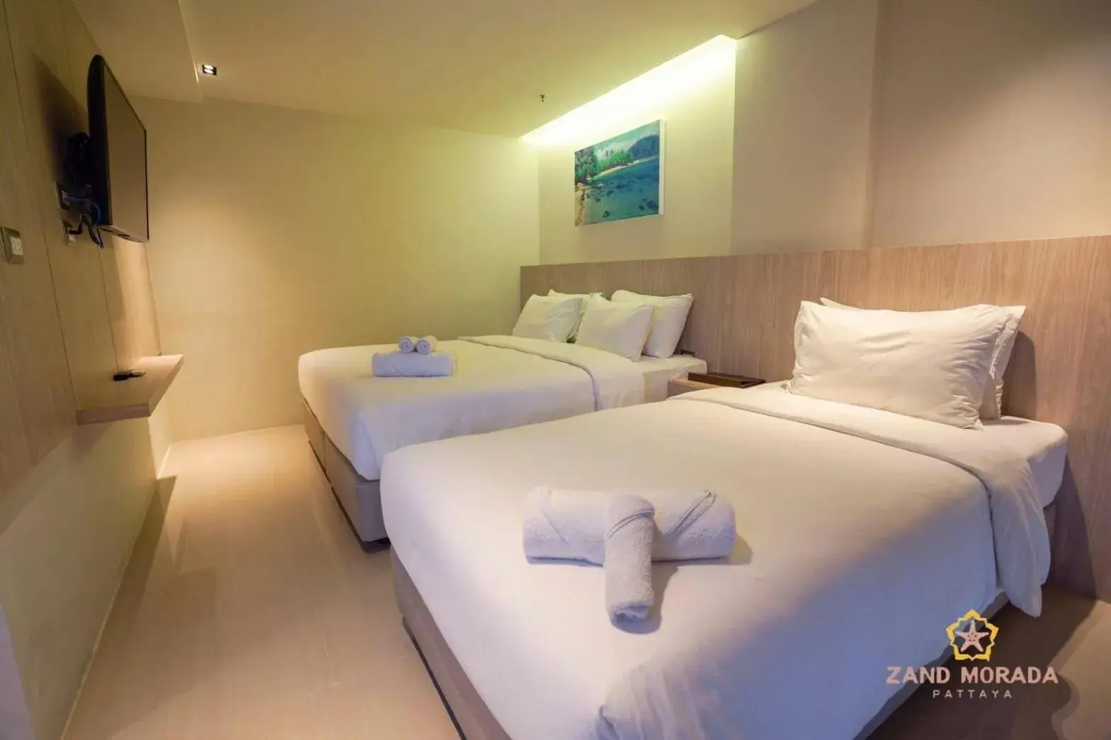 Bedroom, Bed in Zand Morada Pattaya