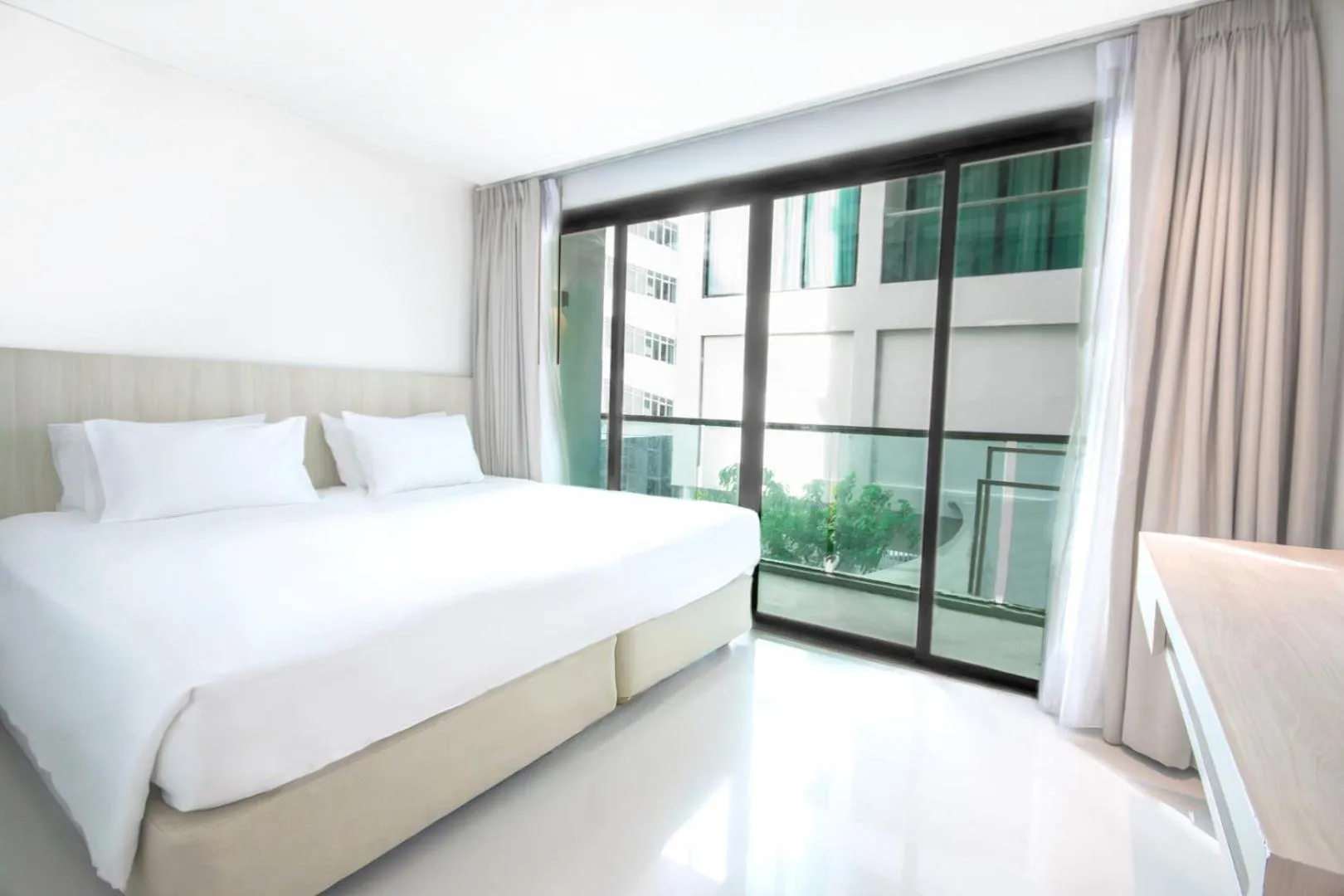 Bedroom, Bed in Zand Morada Pattaya