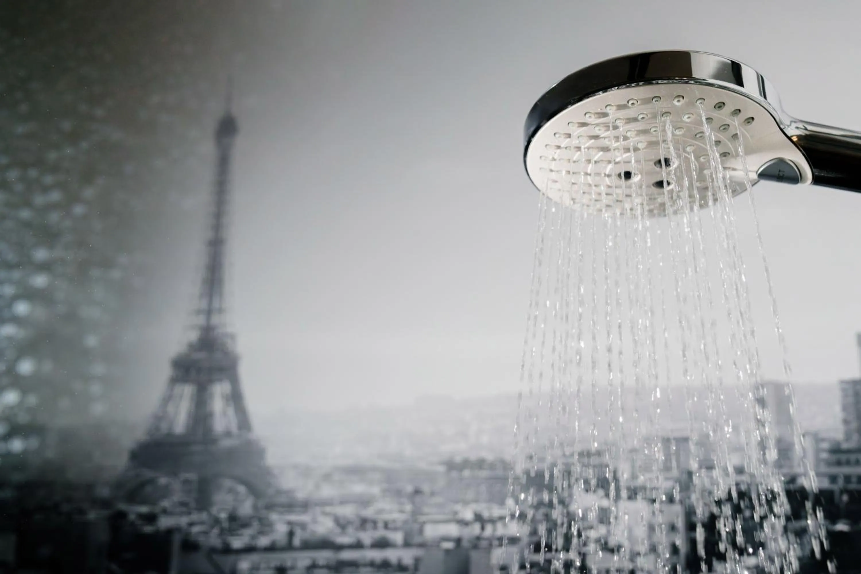 Shower in Campanile Prime Paris 19 - La Villette
