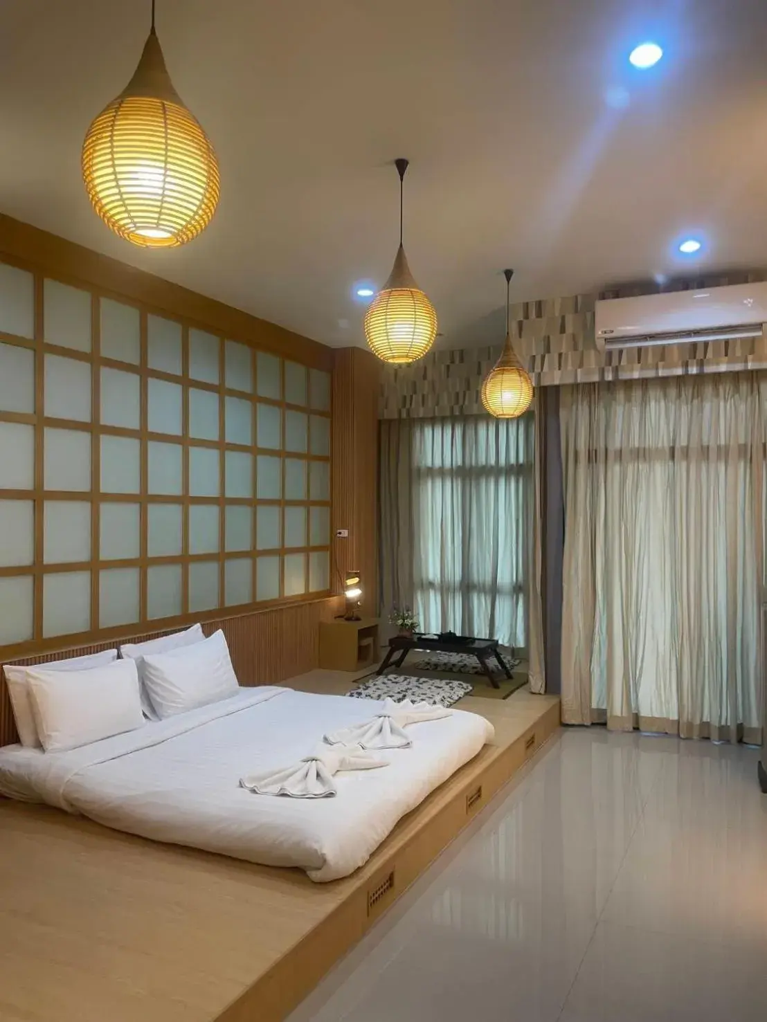 Bed in The Iconic Hotel Ranong Bed in The Iconic Hotel Ranong