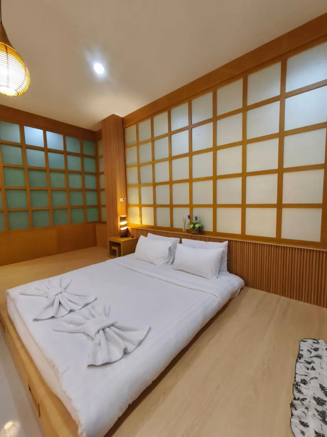 Bed in The Iconic Hotel Ranong