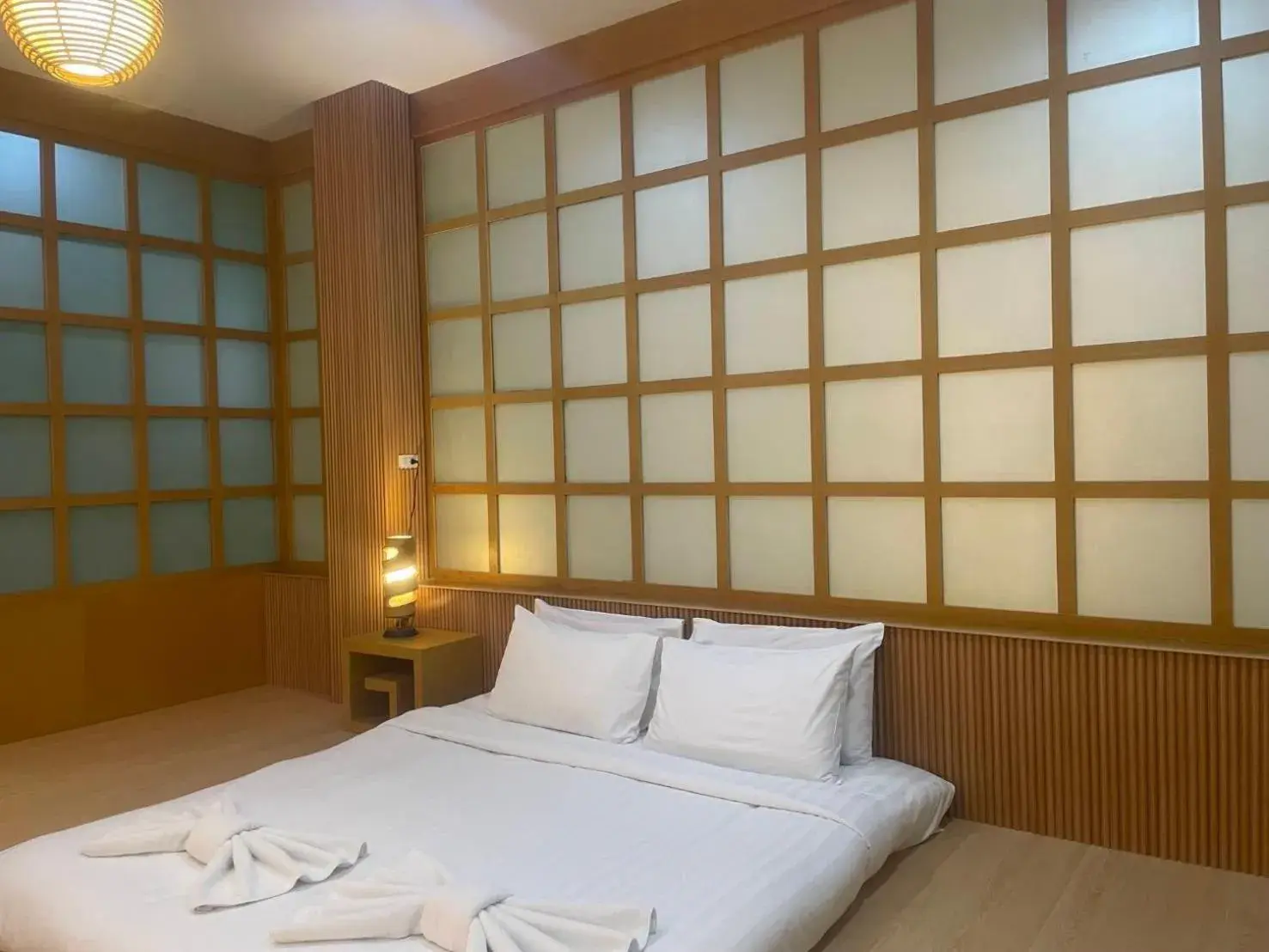 Bed in The Iconic Hotel Ranong Bed in The Iconic Hotel Ranong