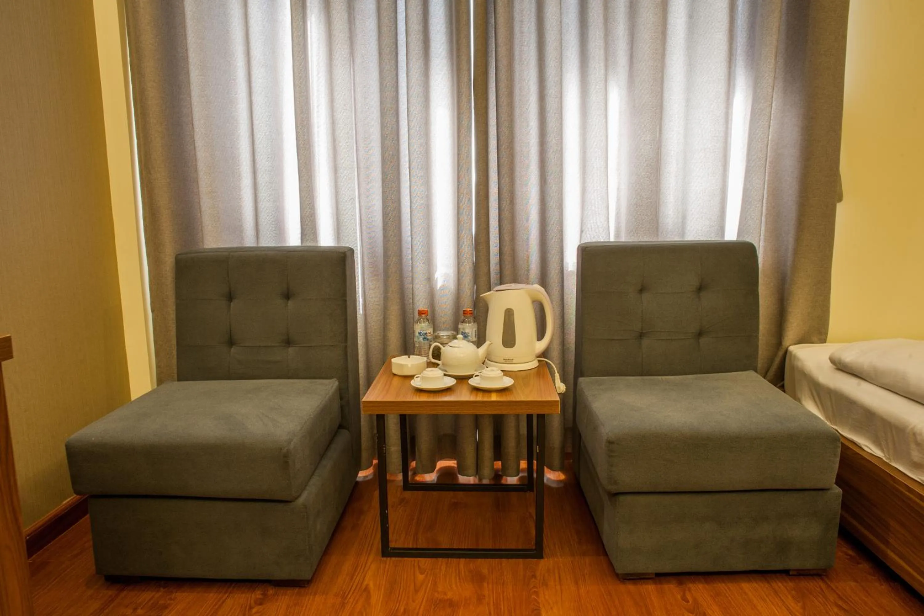 Seating area in Trieu Khang Hotel gần sân bay Cam Ranh near Cam Ranh Airport