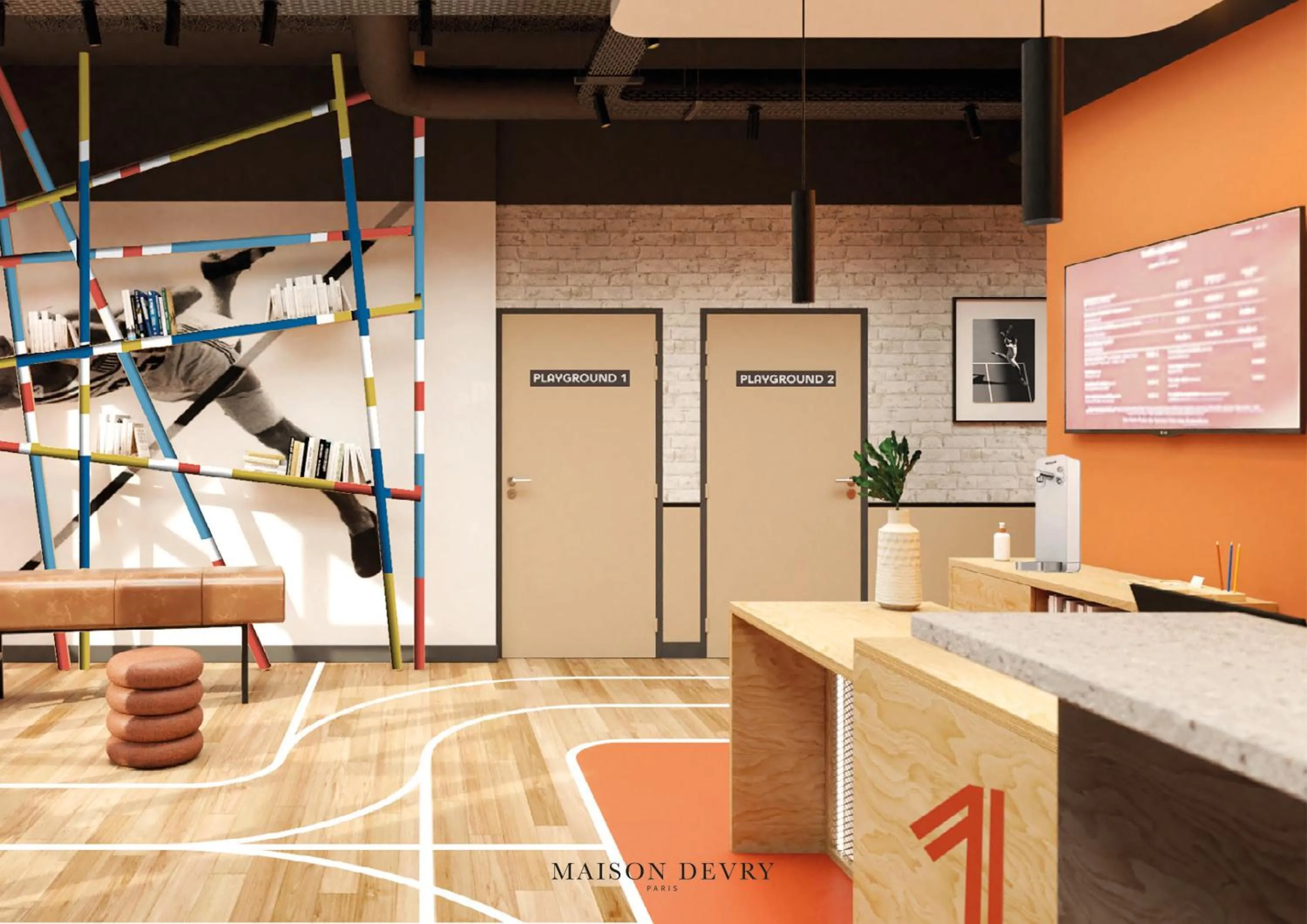 Lobby or reception in ibis Styles Colombes Paris Ouest (Ouverture Octobre 2025)