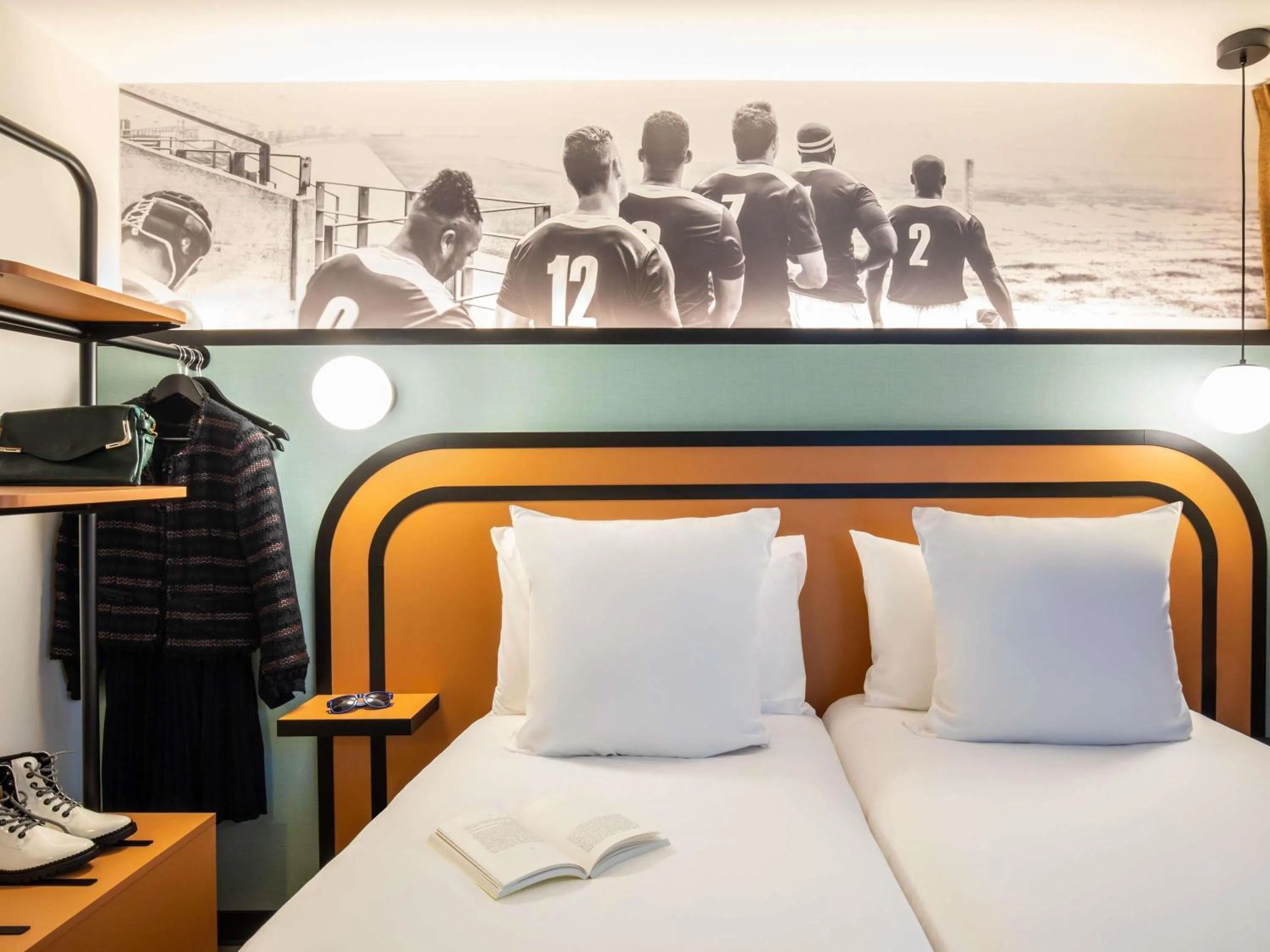 Bedroom, Bed in ibis Styles Colombes Paris Ouest (Ouverture Octobre 2025)