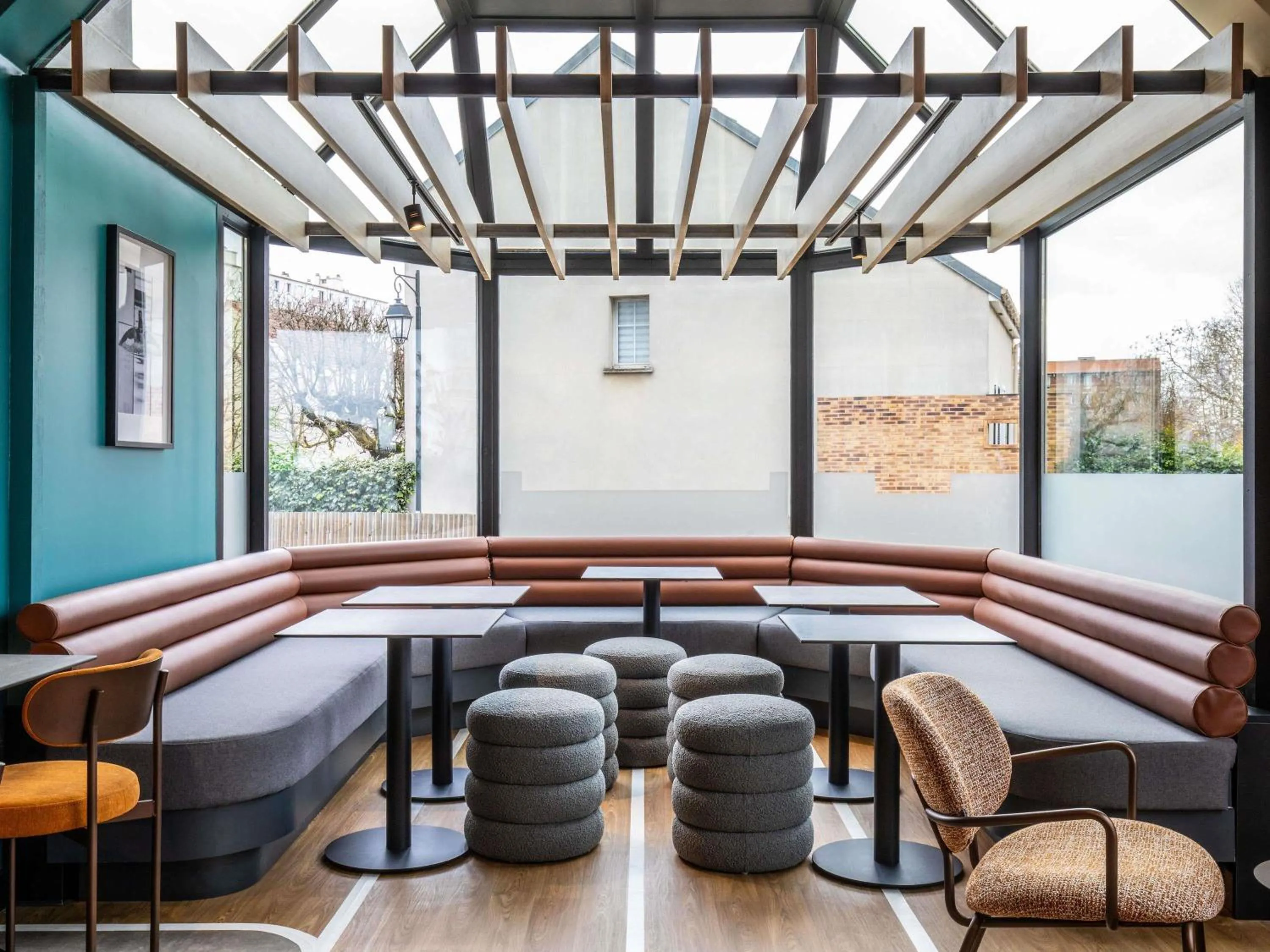 Lounge or bar in ibis Styles Colombes Paris Ouest (Ouverture Octobre 2025)