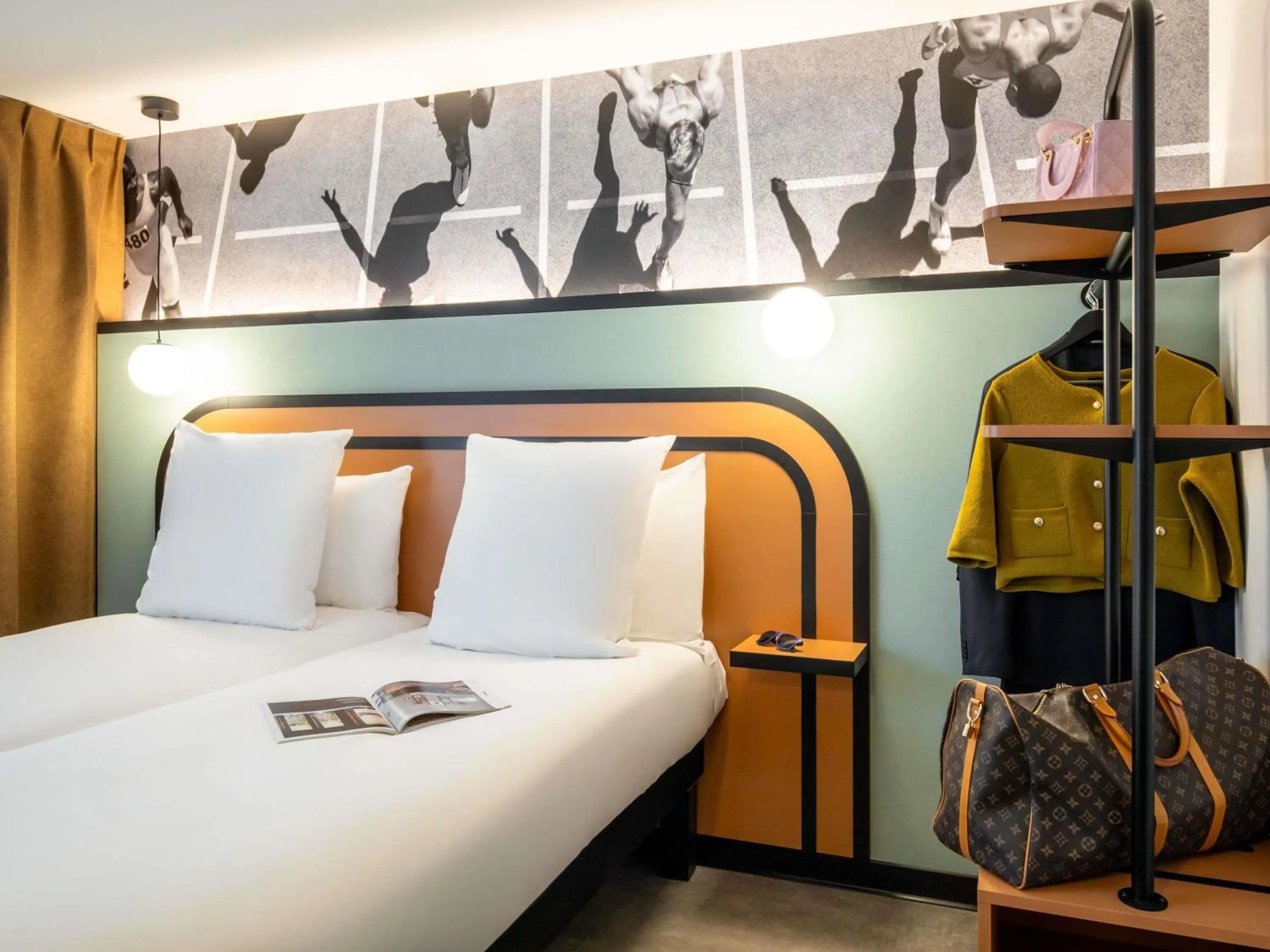 Bedroom, Bed in ibis Styles Colombes Paris Ouest (Ouverture Octobre 2025)