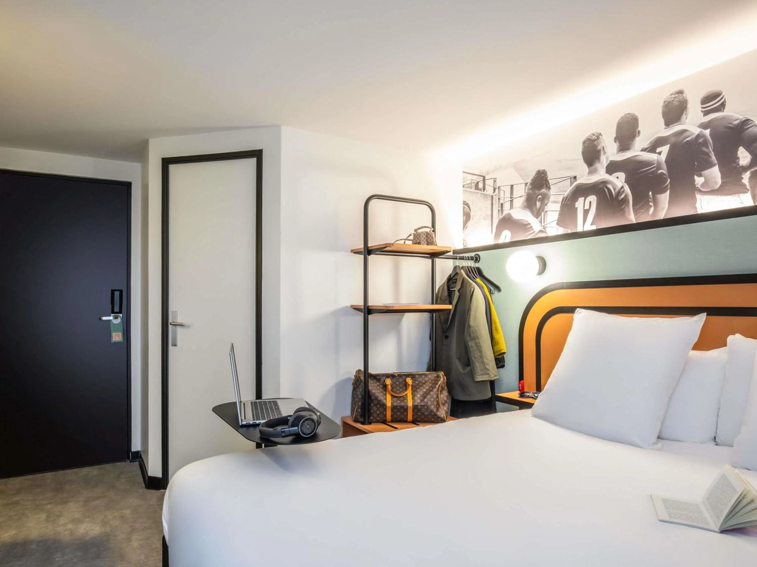 Bedroom, Bed in ibis Styles Colombes Paris Ouest (Ouverture Octobre 2025)