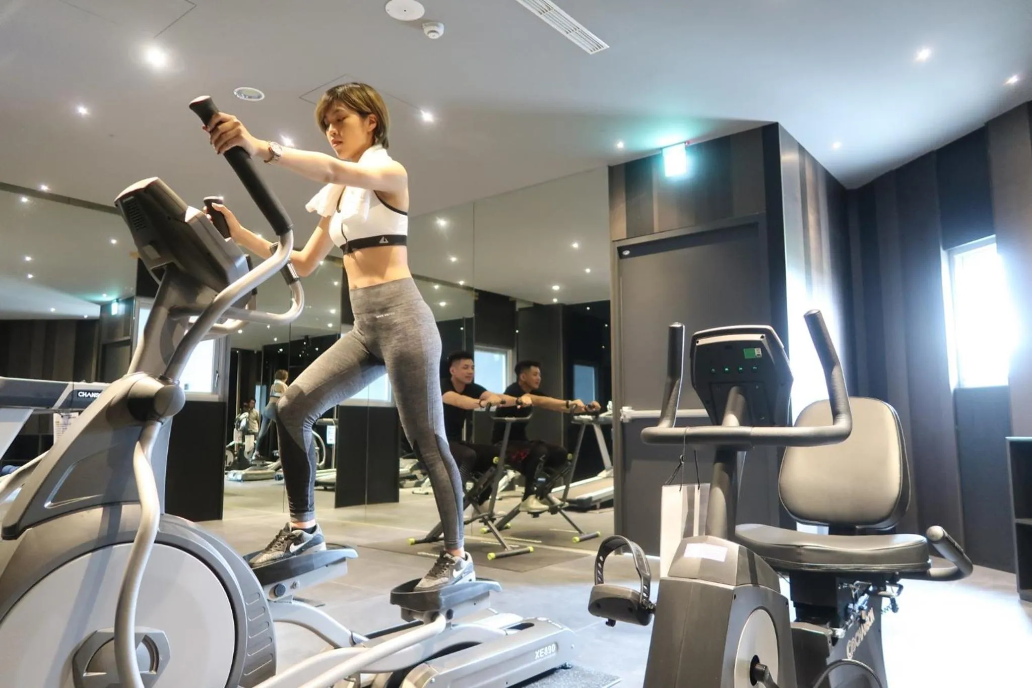 Fitness centre/facilities in Orient Luxury Hotel