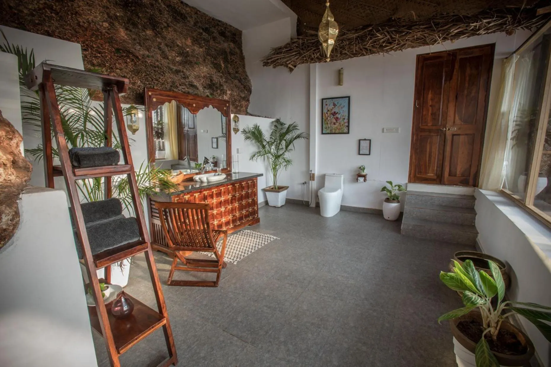 Bathroom in The Cape Goa