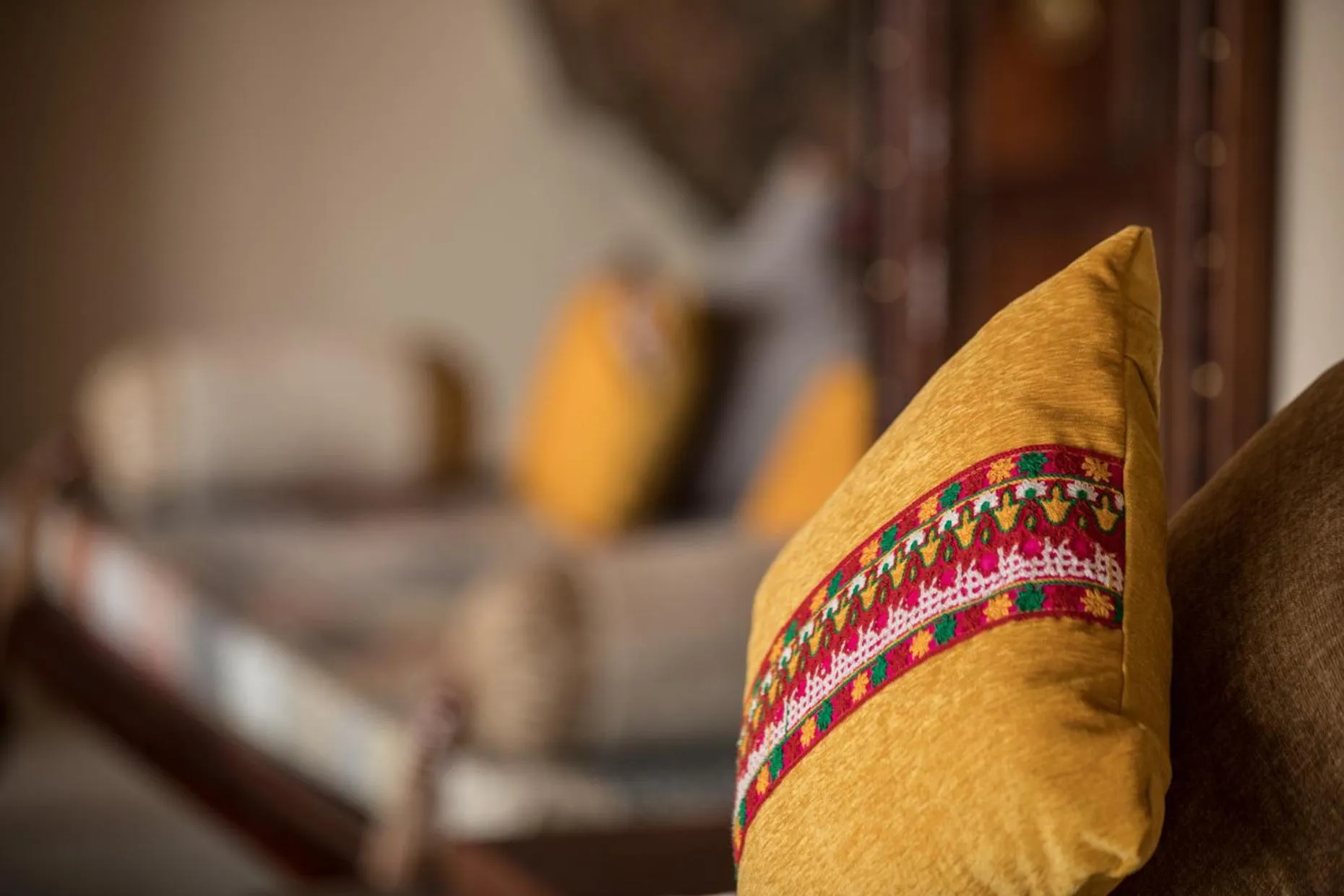 Decorative detail, Bed in The Cape Goa