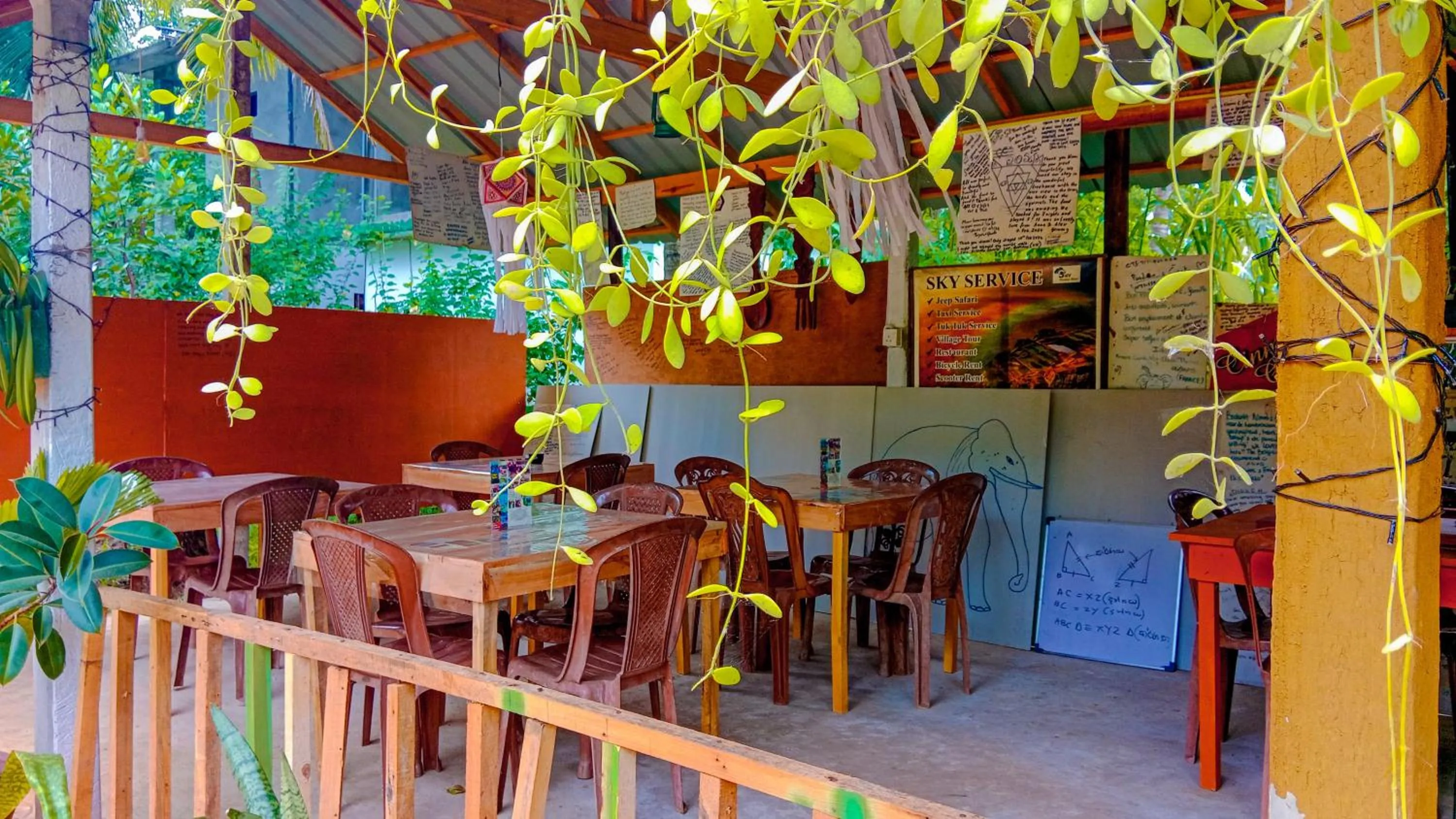 Patio in Sigiri Sky Home & TreeHouse