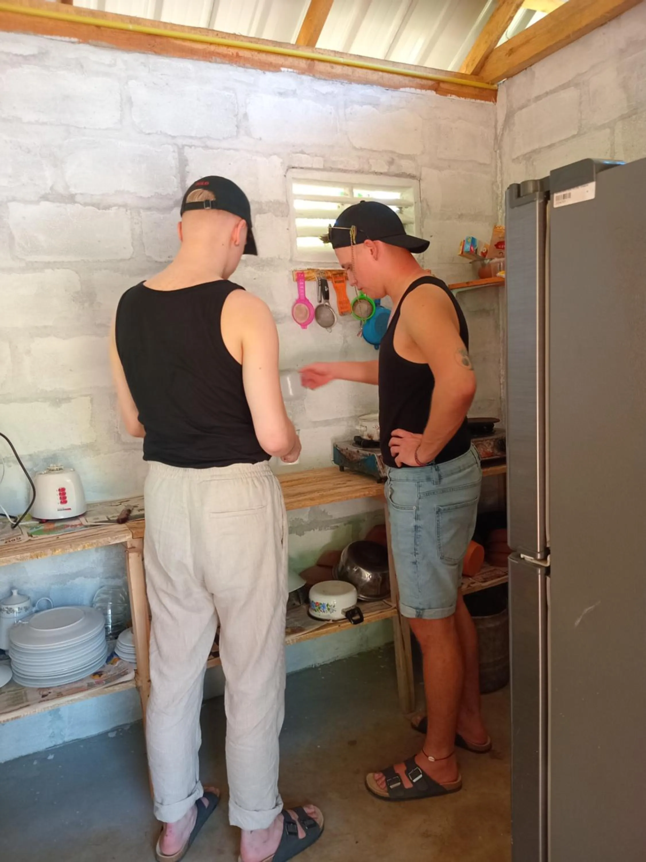 Kitchen or kitchenette in Sigiri Sky Home & TreeHouse