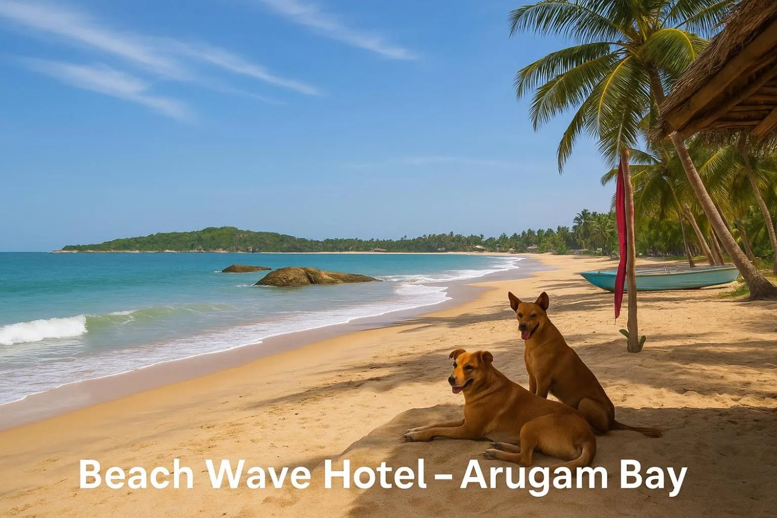 Beach in Beach Wave Hotel