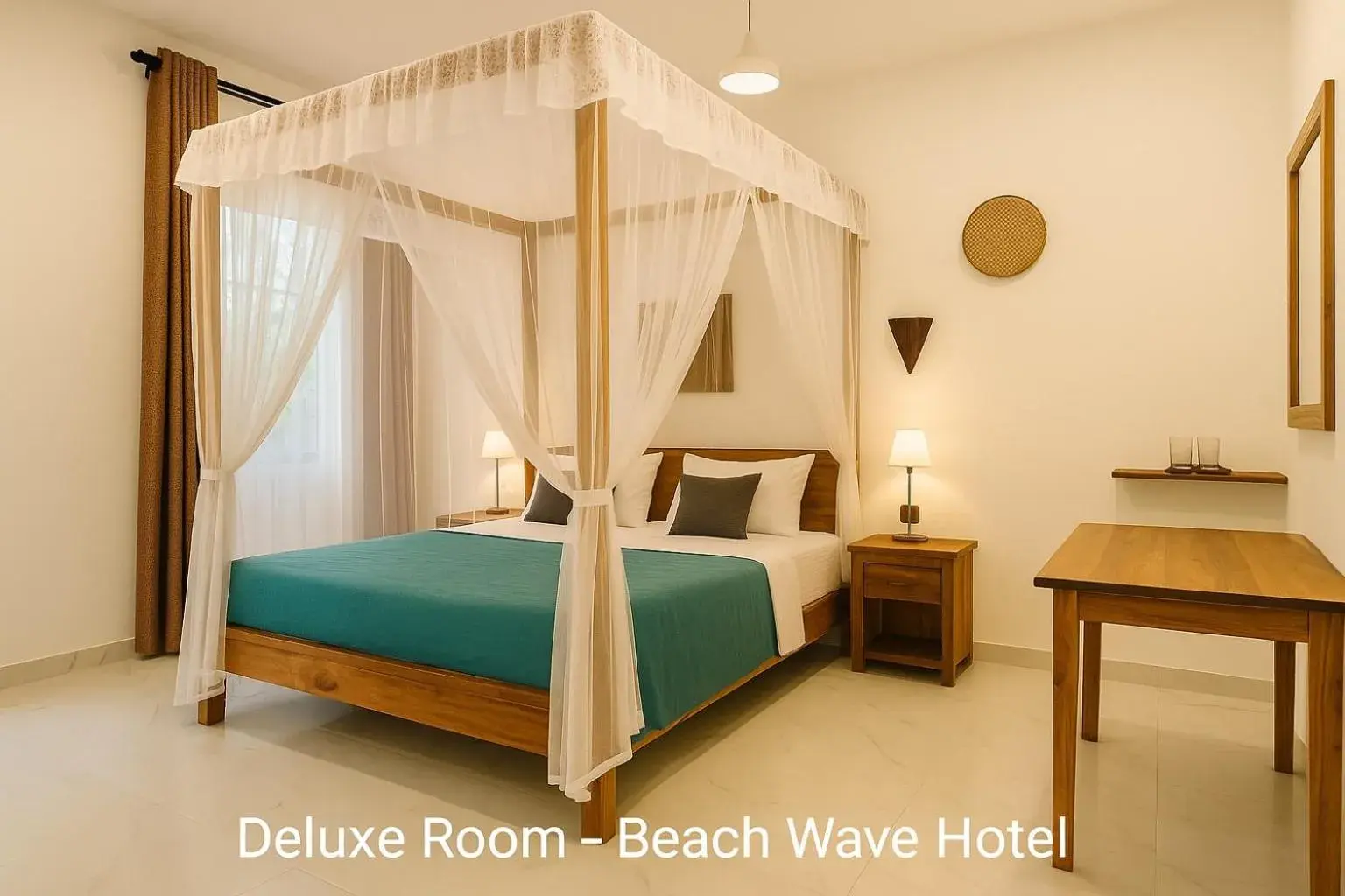 Bedroom, Bed in Beach Wave Hotel Bedroom, Bed in Beach Wave Hotel
