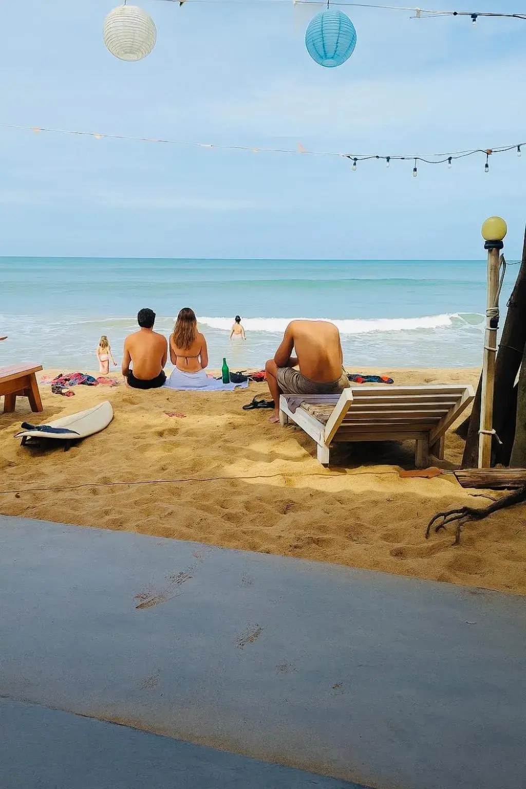 sunbed in Beach Wave Hotel sunbed in Beach Wave Hotel