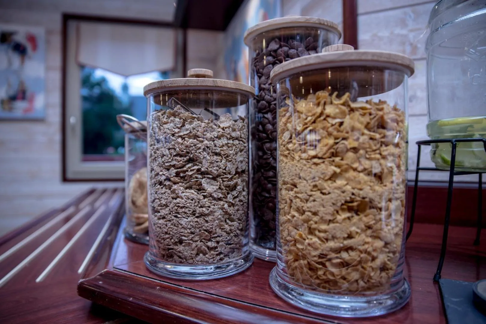 Buffet breakfast in Kyriad Saint-Malo Dinard