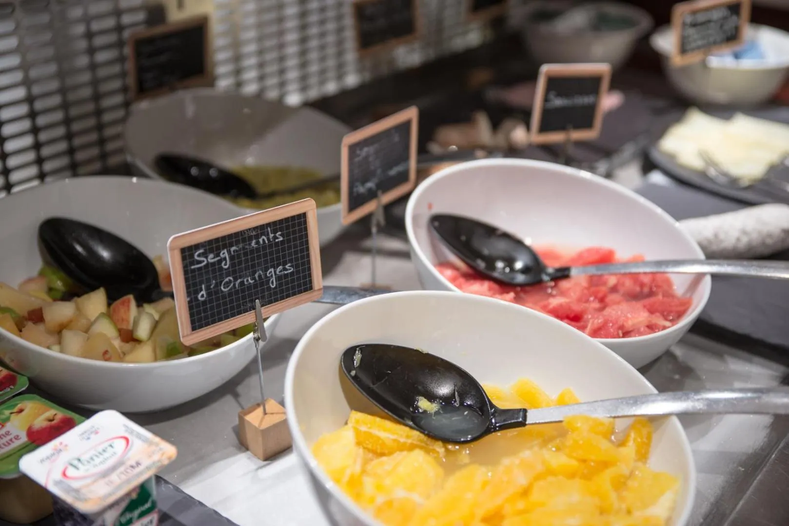 Buffet breakfast in Kyriad Saint-Malo Dinard