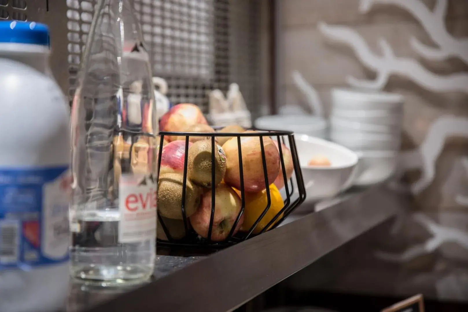 Buffet breakfast in Kyriad Saint-Malo Dinard Buffet breakfast in Kyriad Saint-Malo Dinard