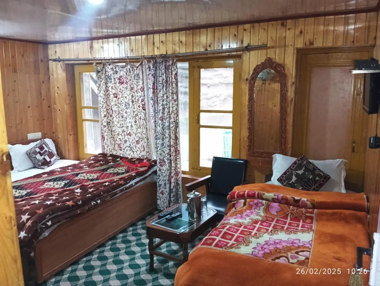 Bed in Hotel Bright Palace