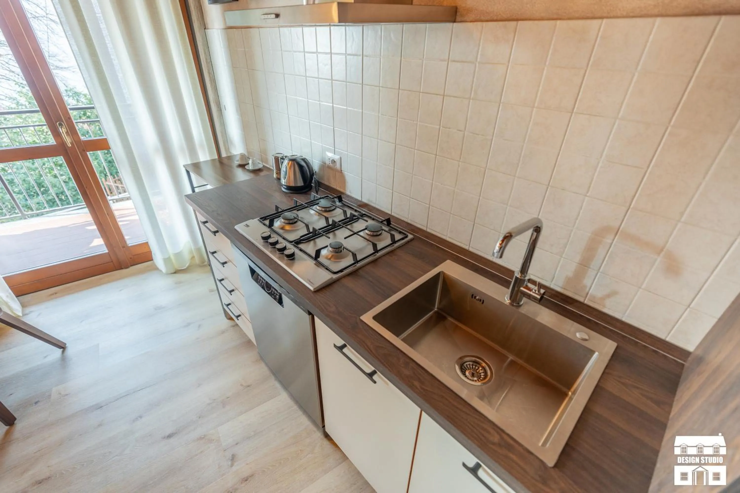 stove in THE LOFT by Design Studio