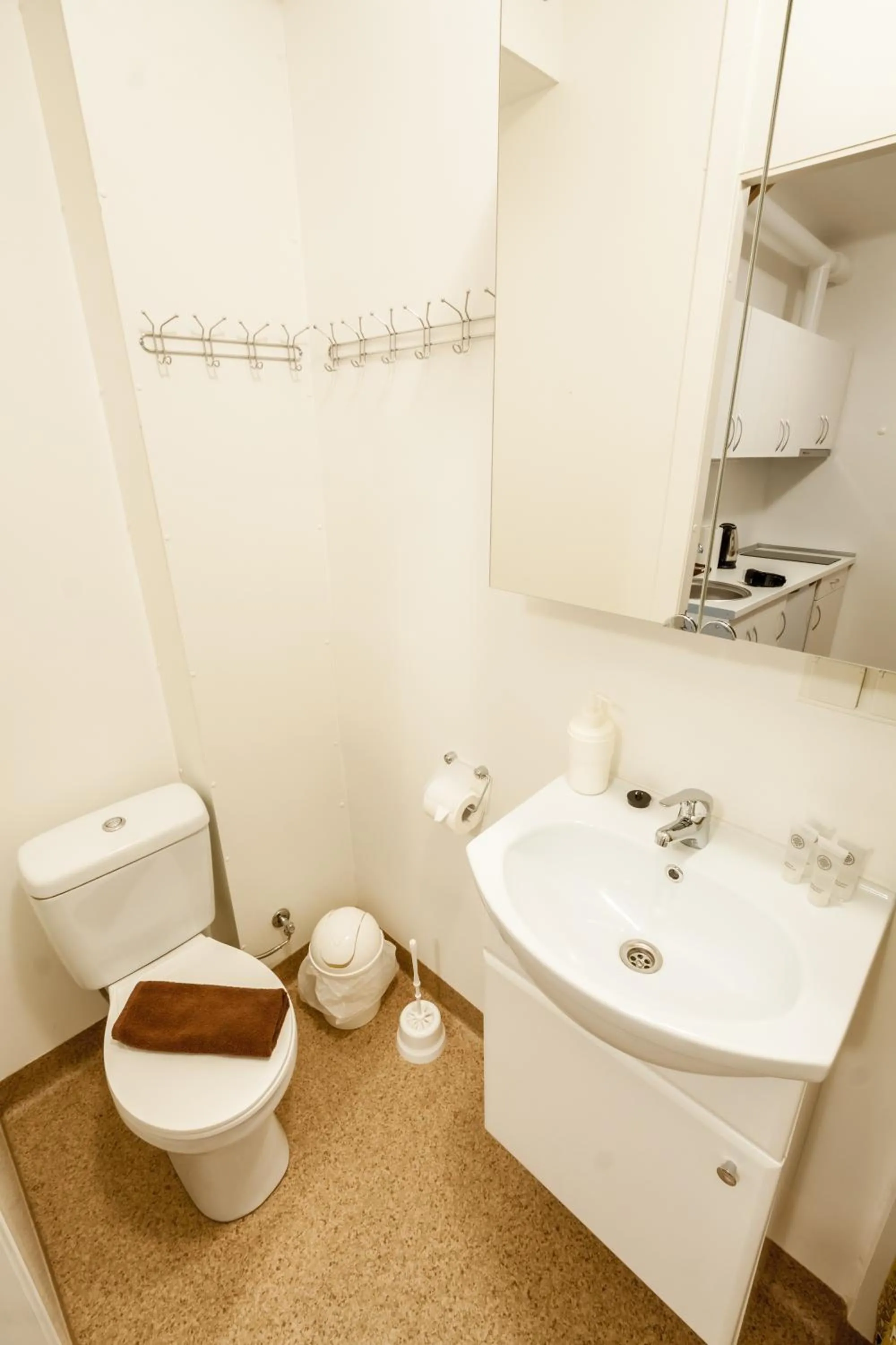 Shower in Riga Academic Guest House