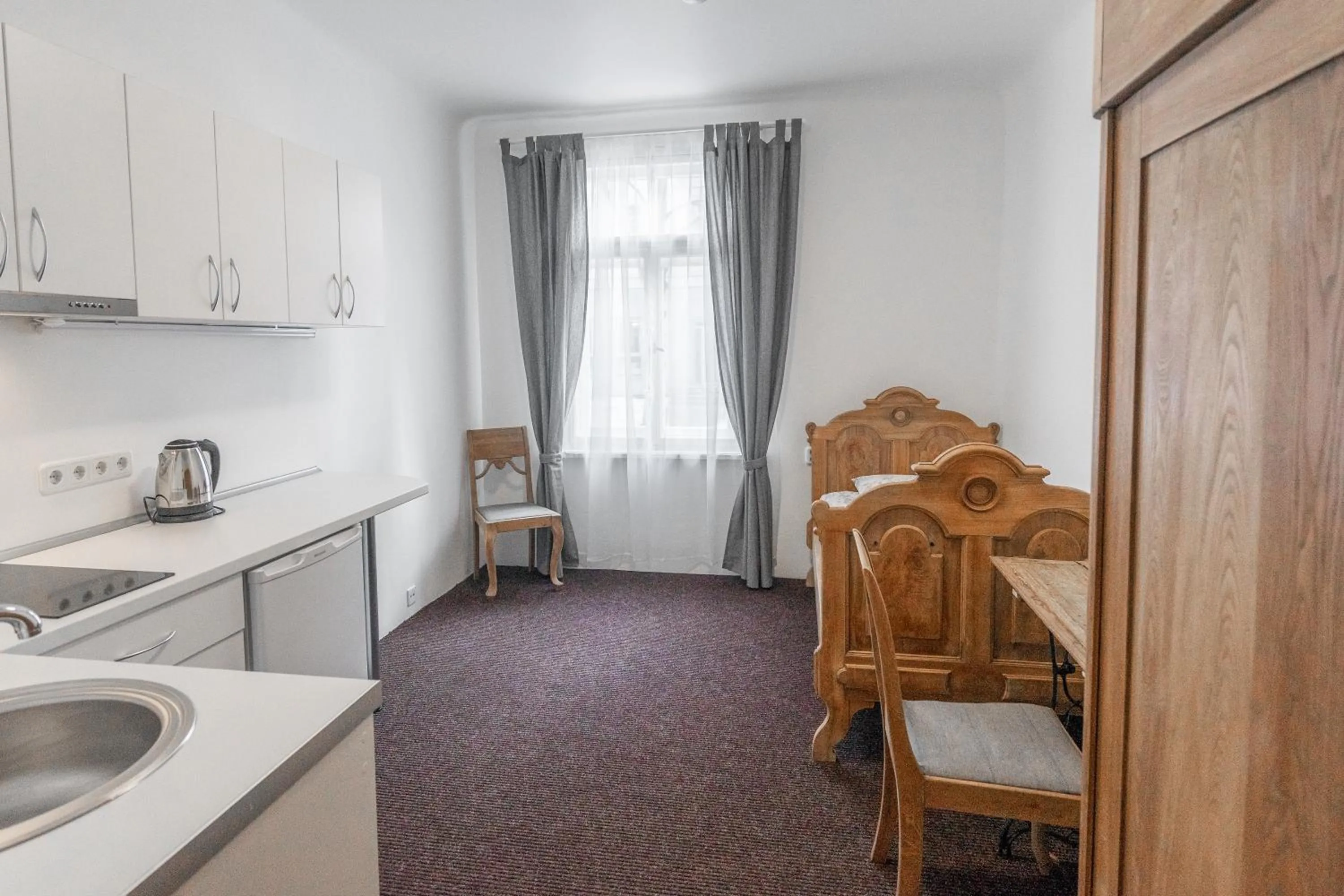 Seating area in Riga Academic Guest House