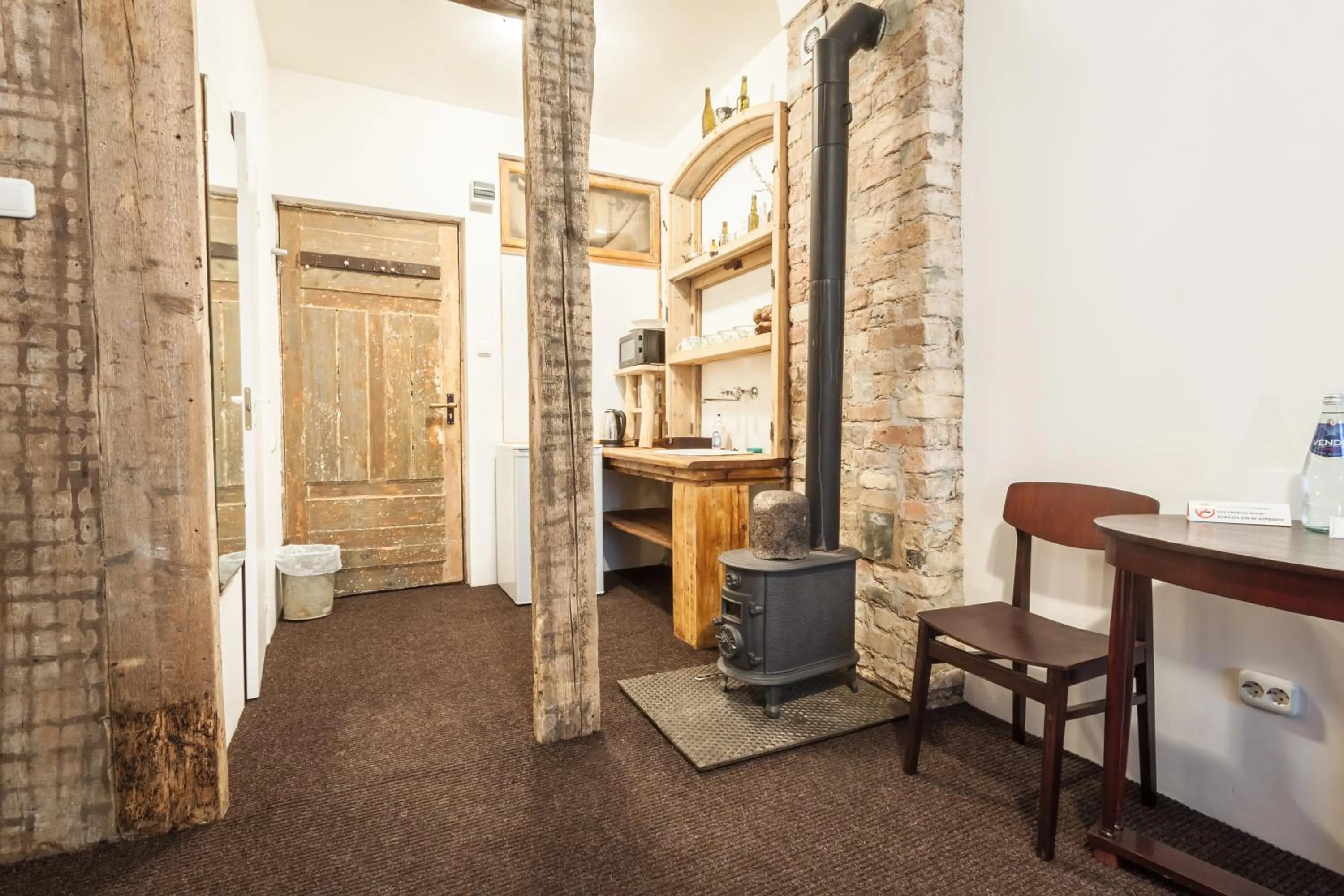 Kitchen or kitchenette in Riga Academic Guest House