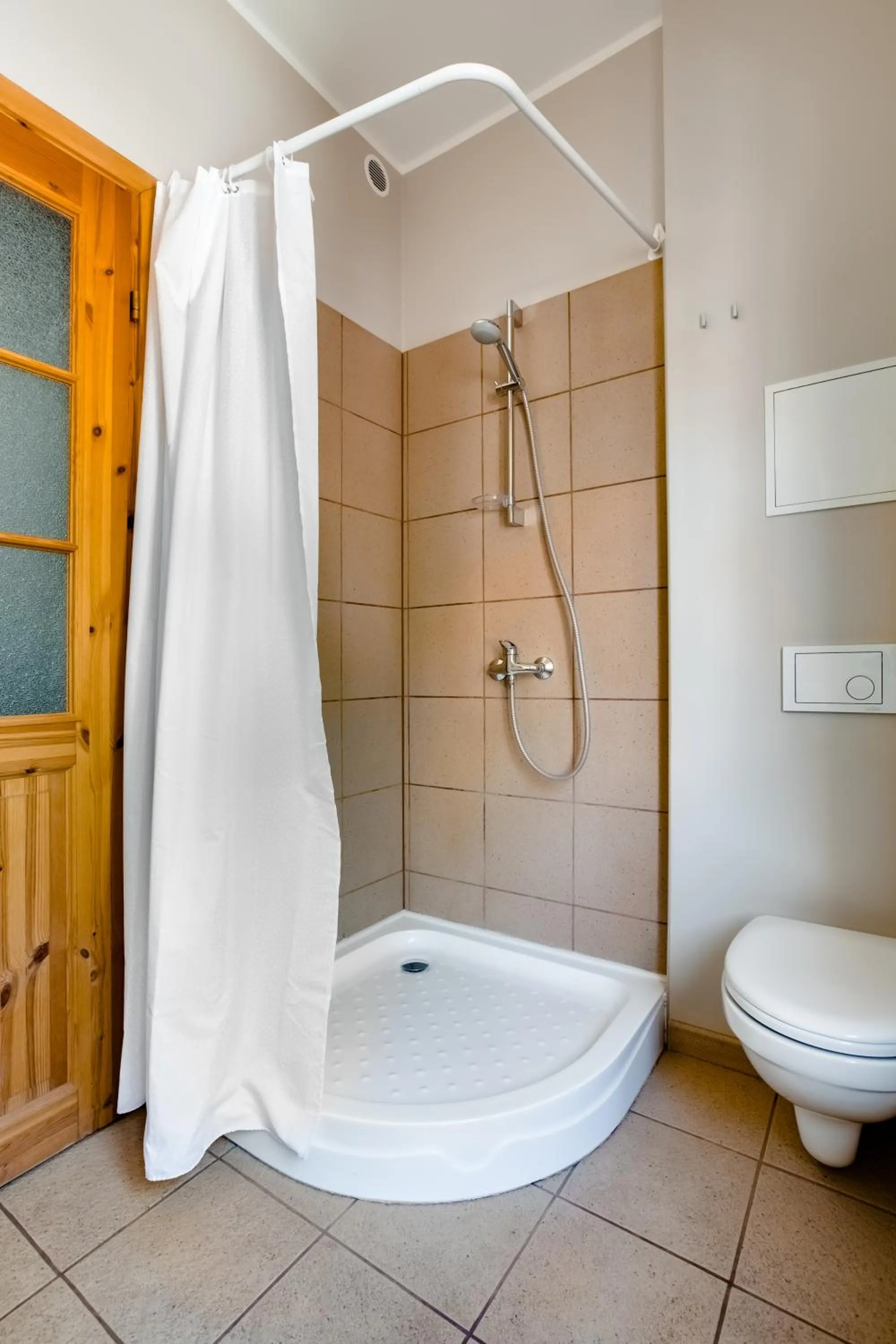 Shower in Riga Academic Guest House