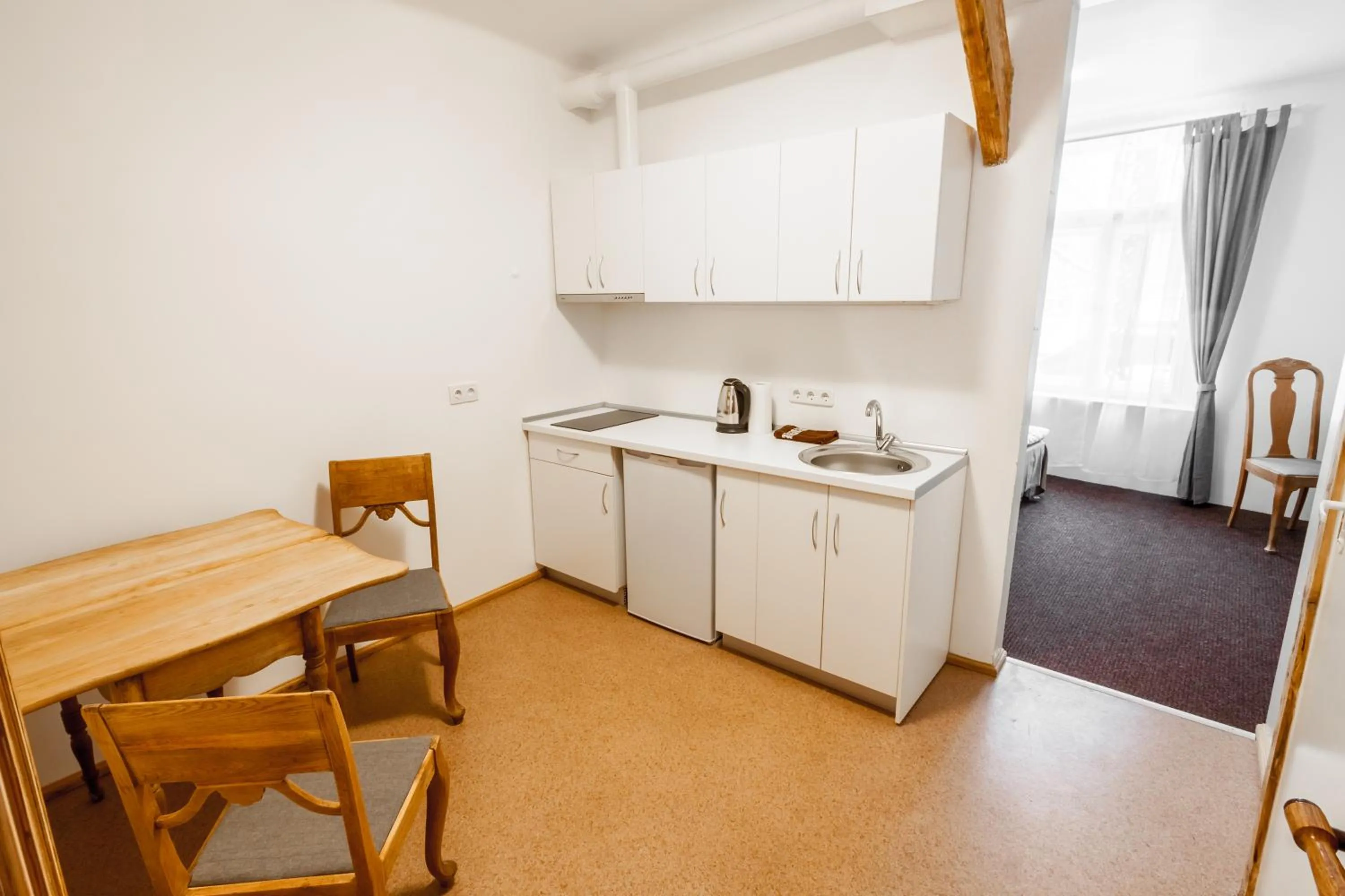 Kitchen or kitchenette in Riga Academic Guest House