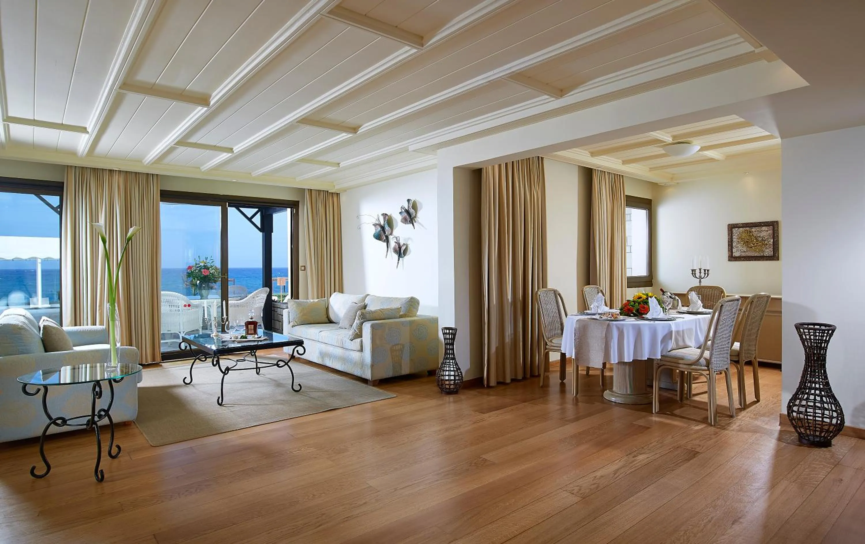 Living room in Knossos Royal Villas