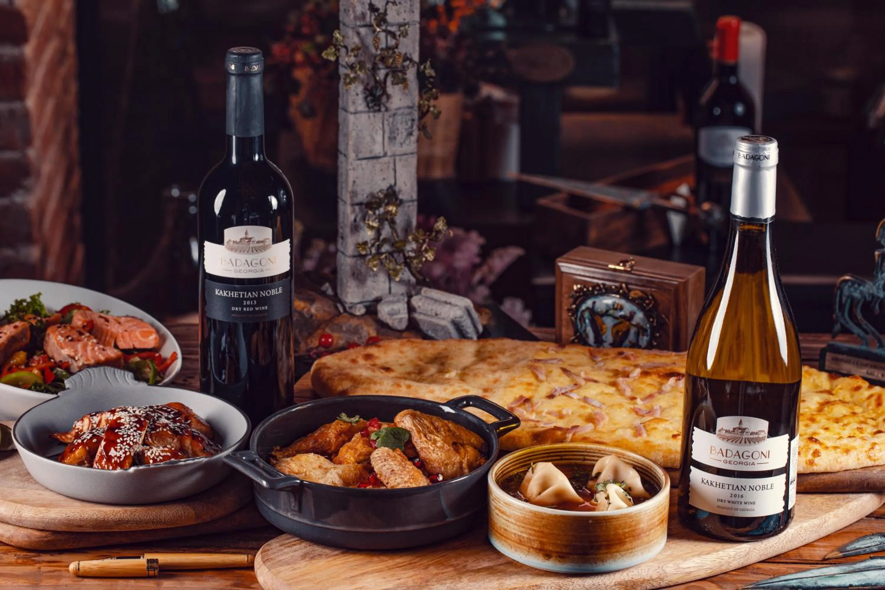 Restaurant/places to eat in Badagoni Boutique Hotel Rustaveli