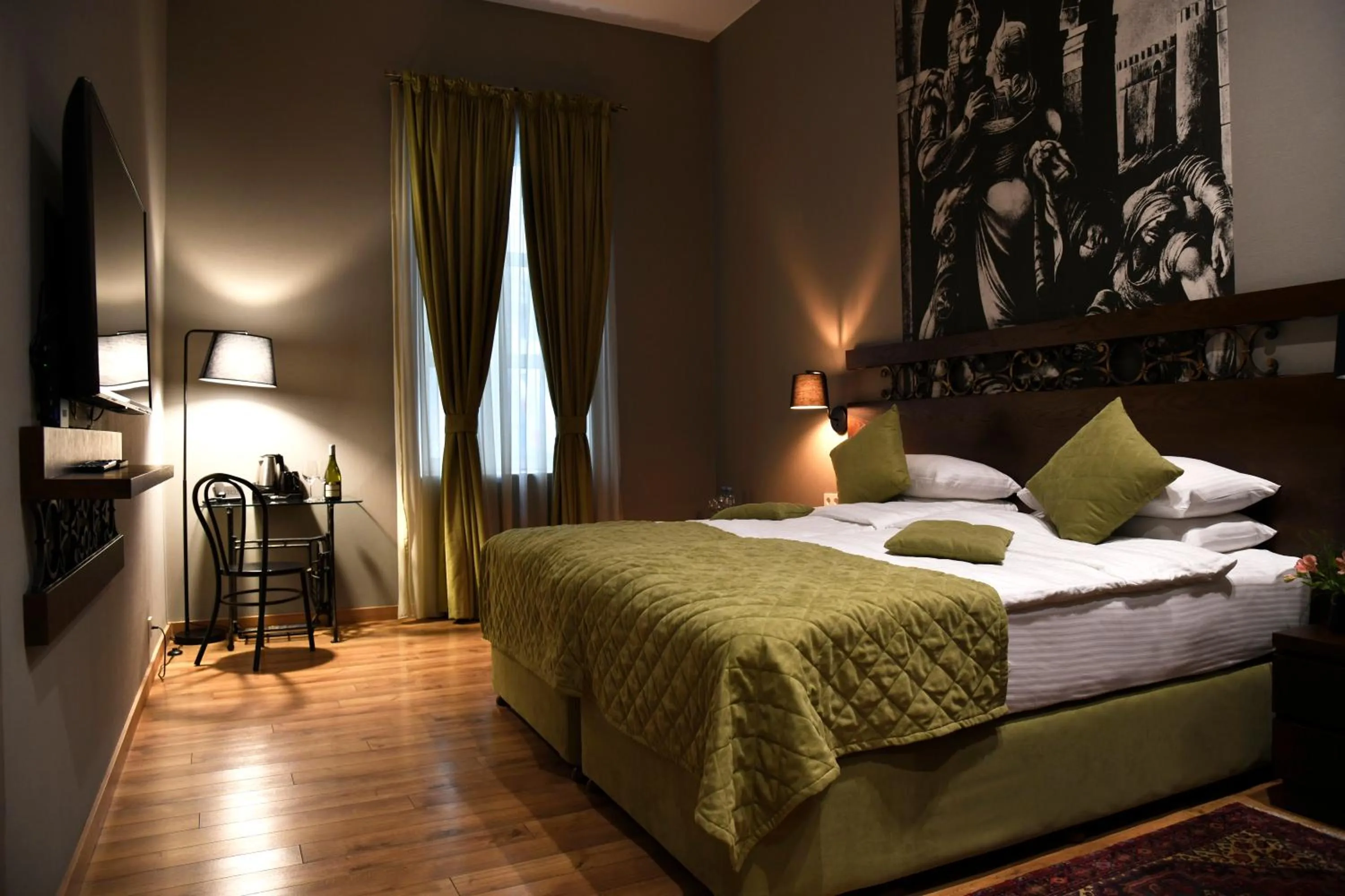 Bed in Badagoni Boutique Hotel Rustaveli