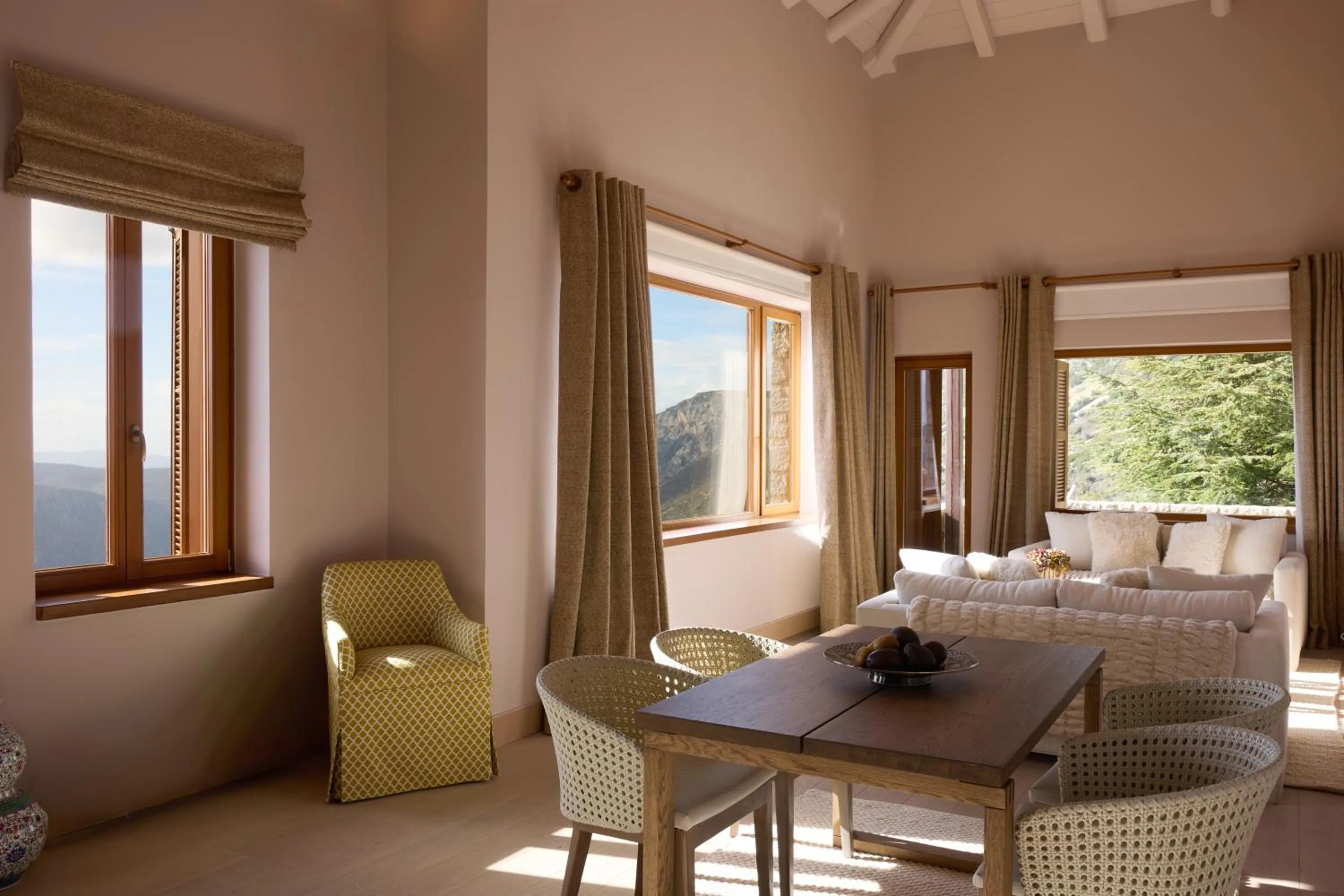 Living room in Santa Marina Arachova Resort & Spa