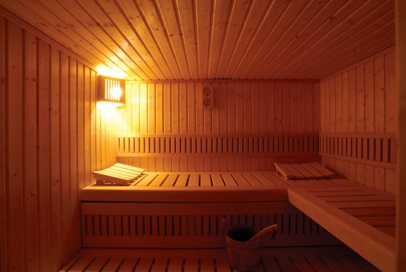 Sauna in Santa Marina Arachova Resort & Spa