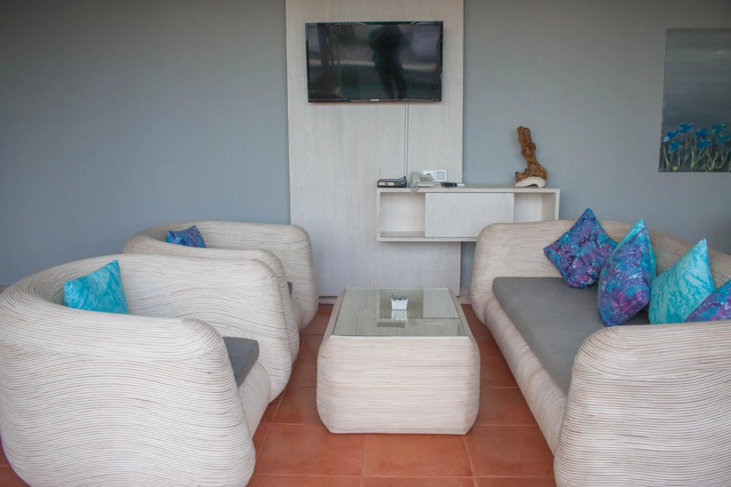 Living room in The Suites Lombok Living room in The Suites Lombok