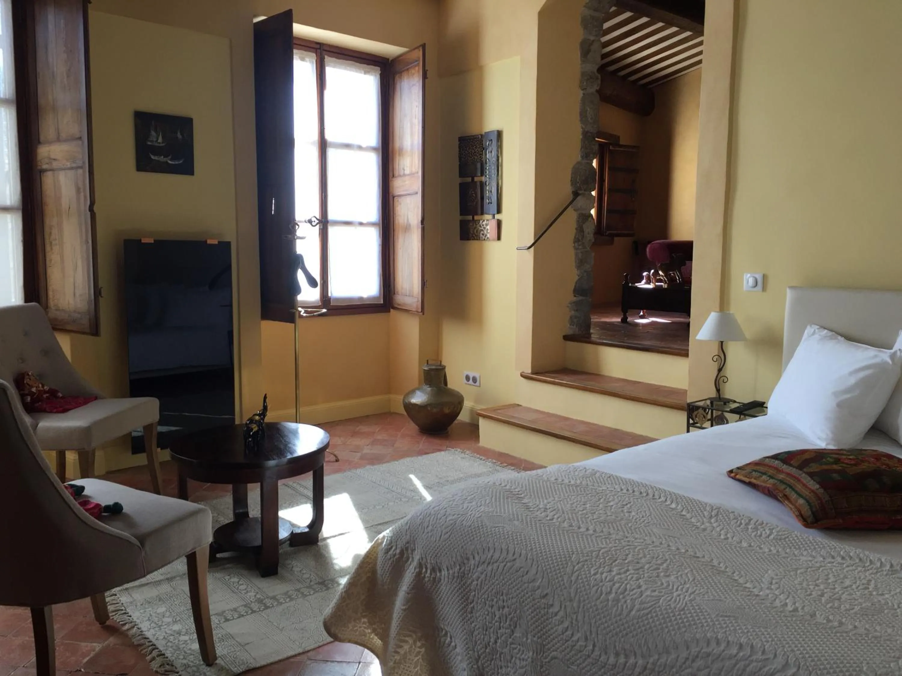 Bedroom in Ancienne Cure