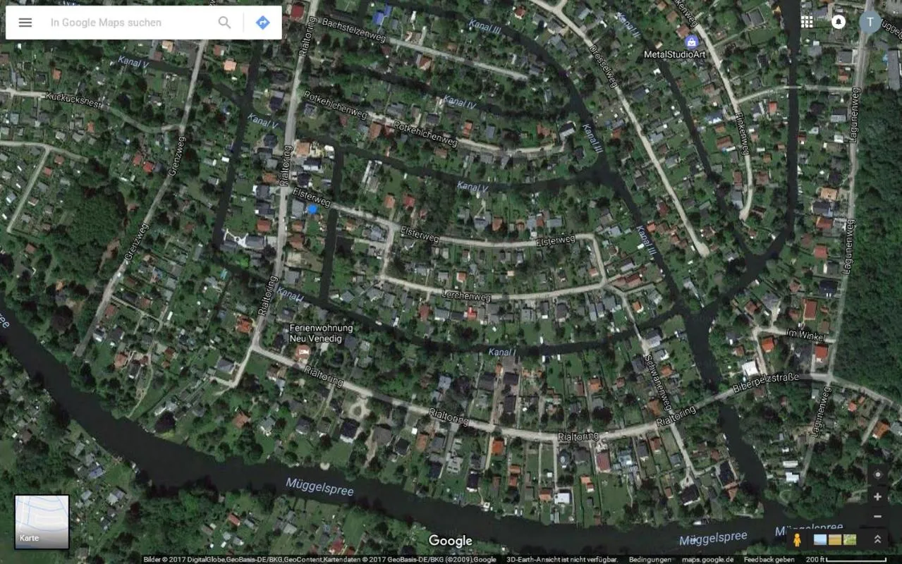 Property building in Pension an der Elsterbrücke