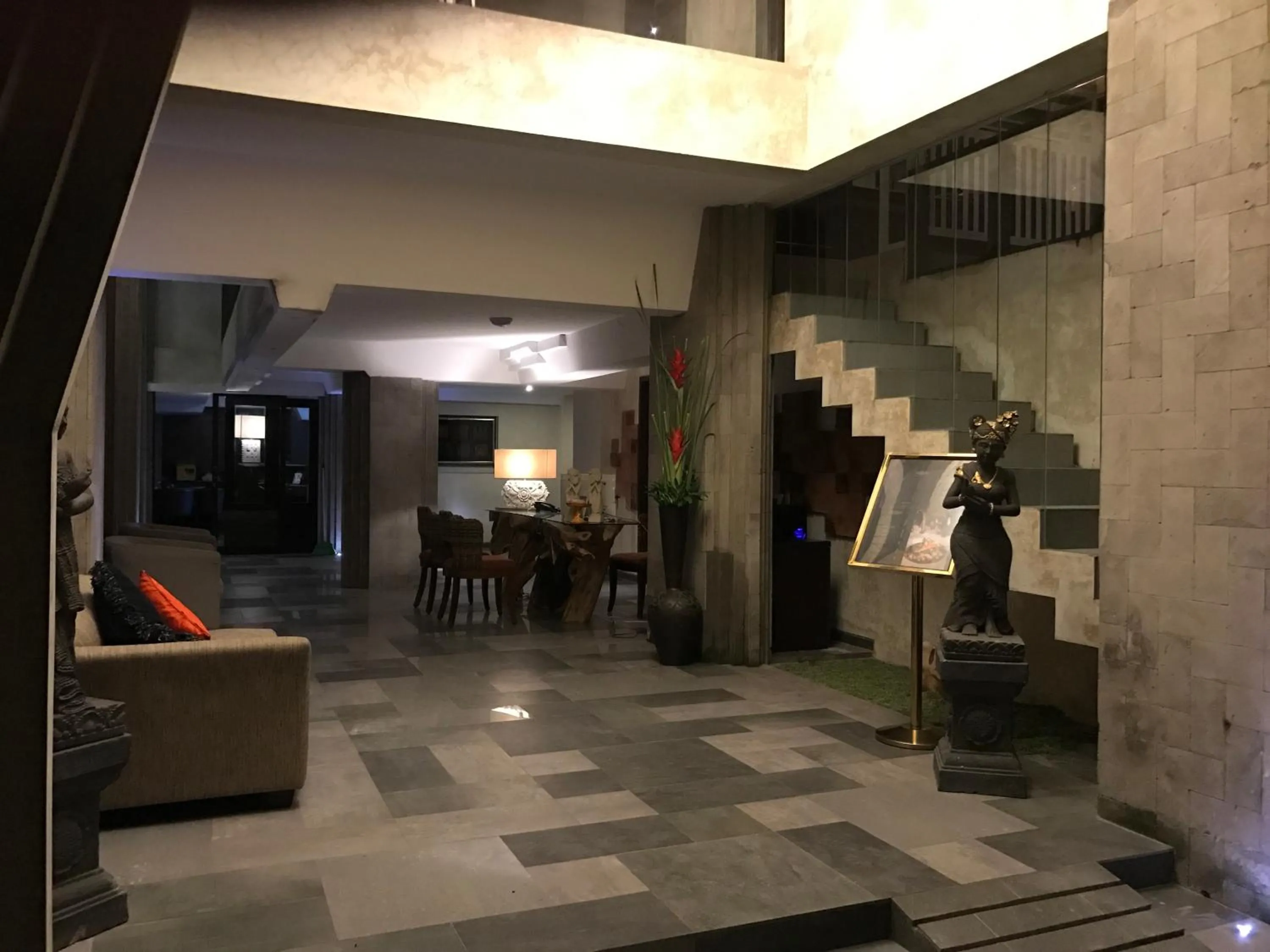 Lobby or reception in Anshel Hotel Seminyak