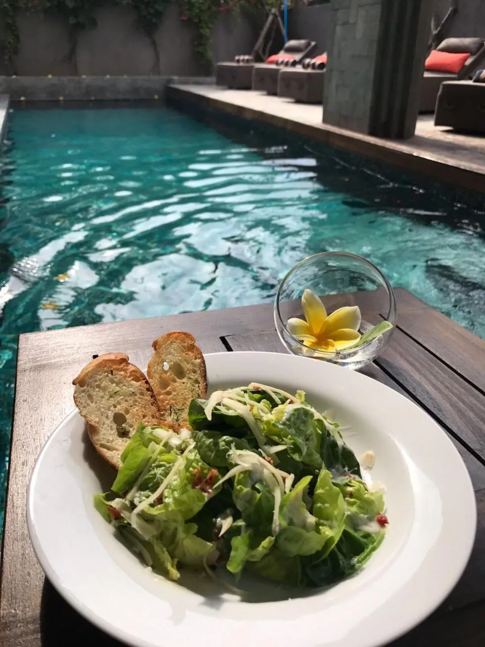 Swimming pool in Anshel Hotel Seminyak