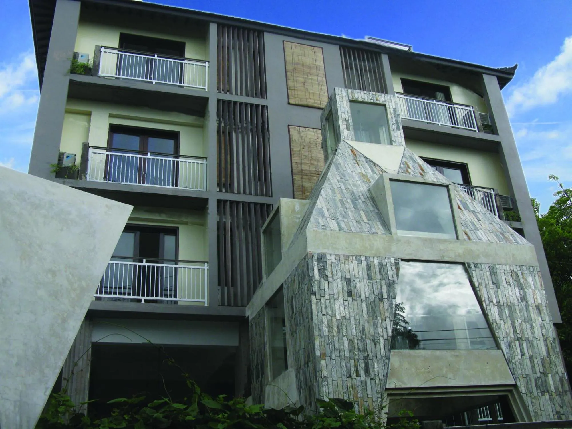 Property building in Anshel Hotel Seminyak