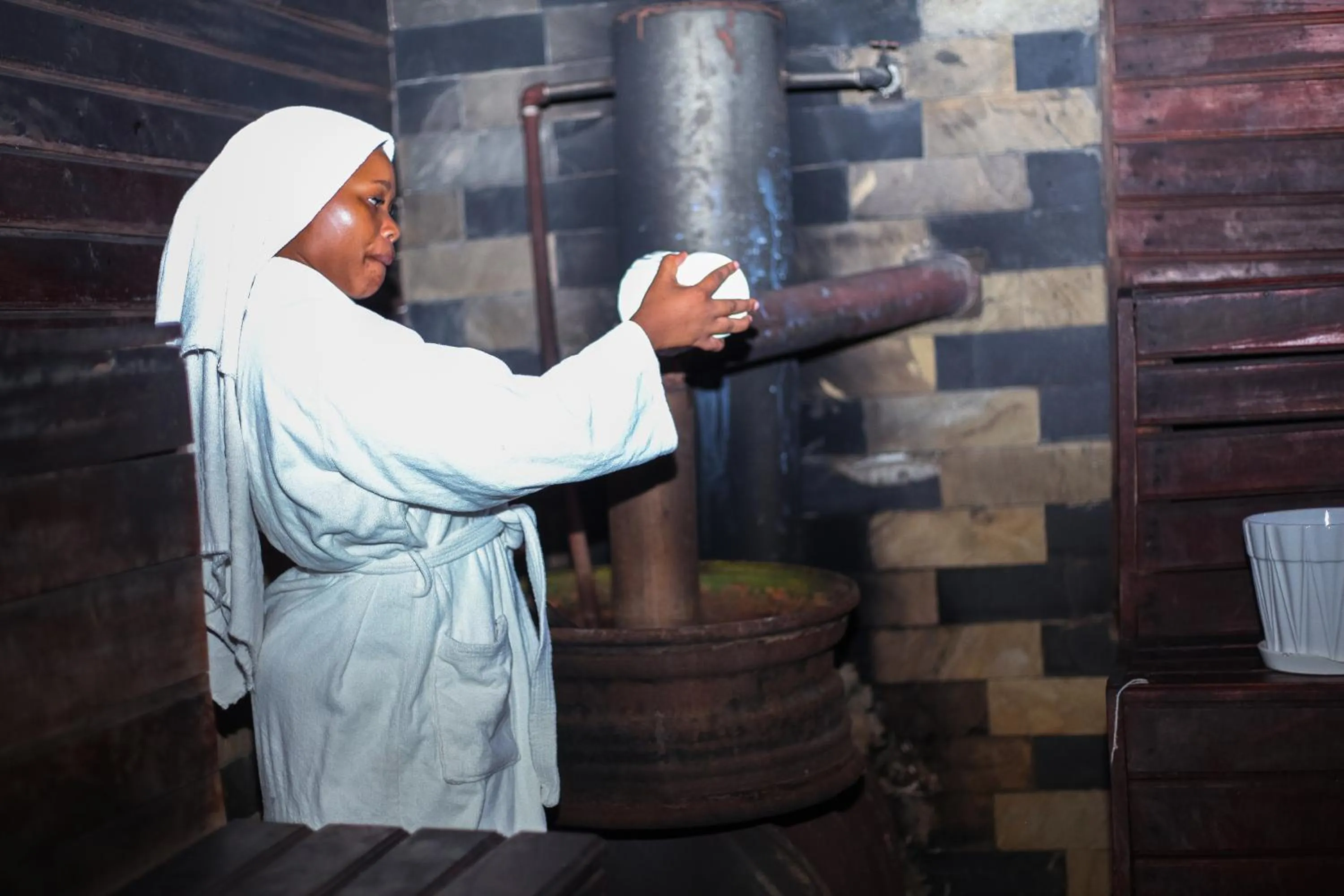 Sauna in Nefaland Hotel