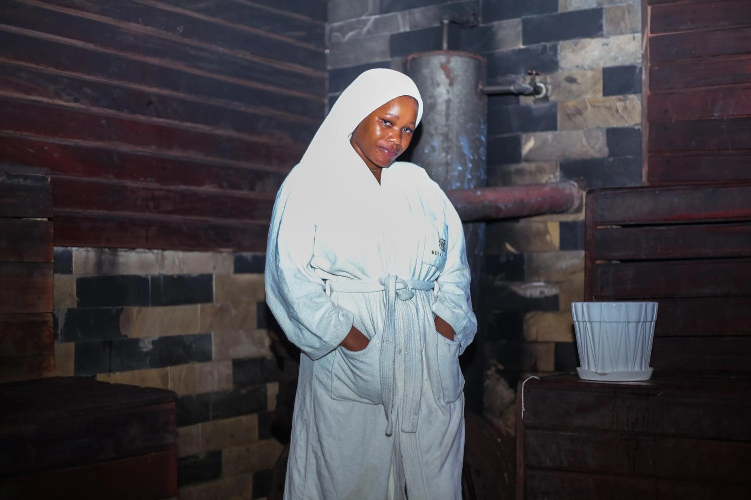 Sauna in Nefaland Hotel