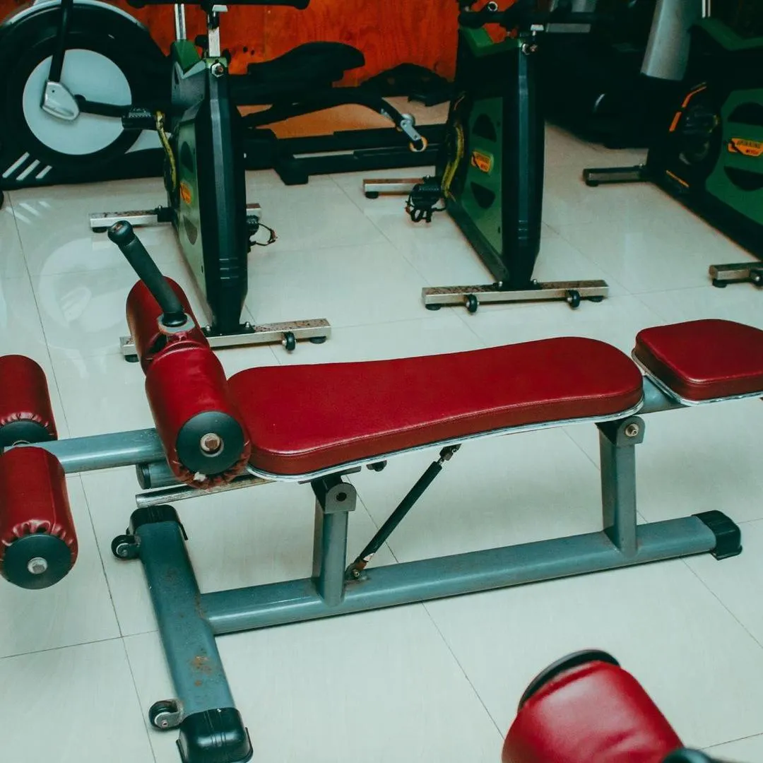Fitness centre/facilities in Nefaland Hotel