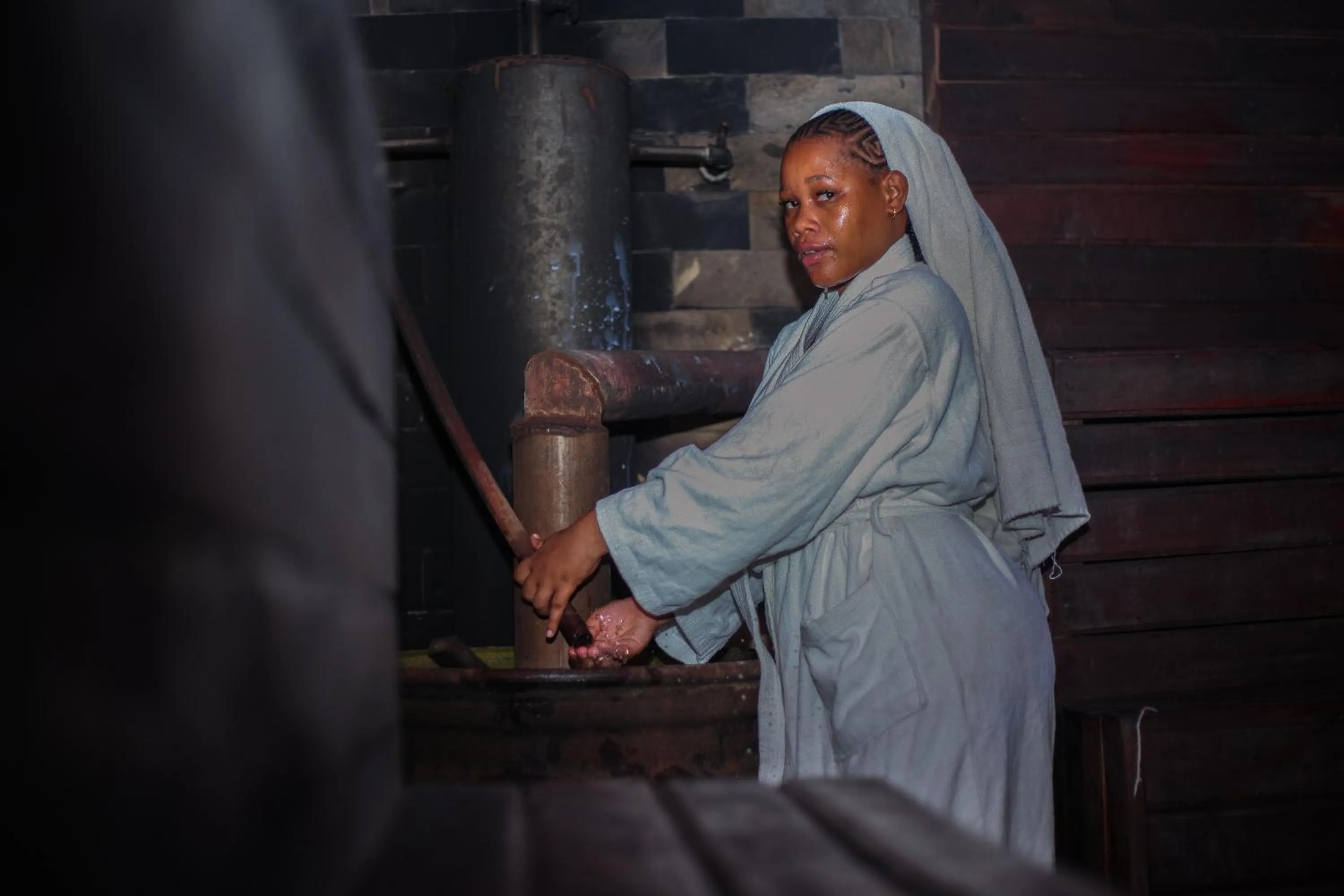 Sauna in Nefaland Hotel