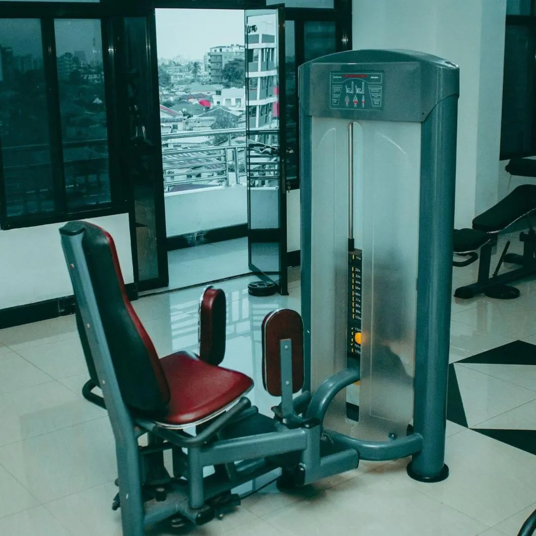 Fitness centre/facilities in Nefaland Hotel