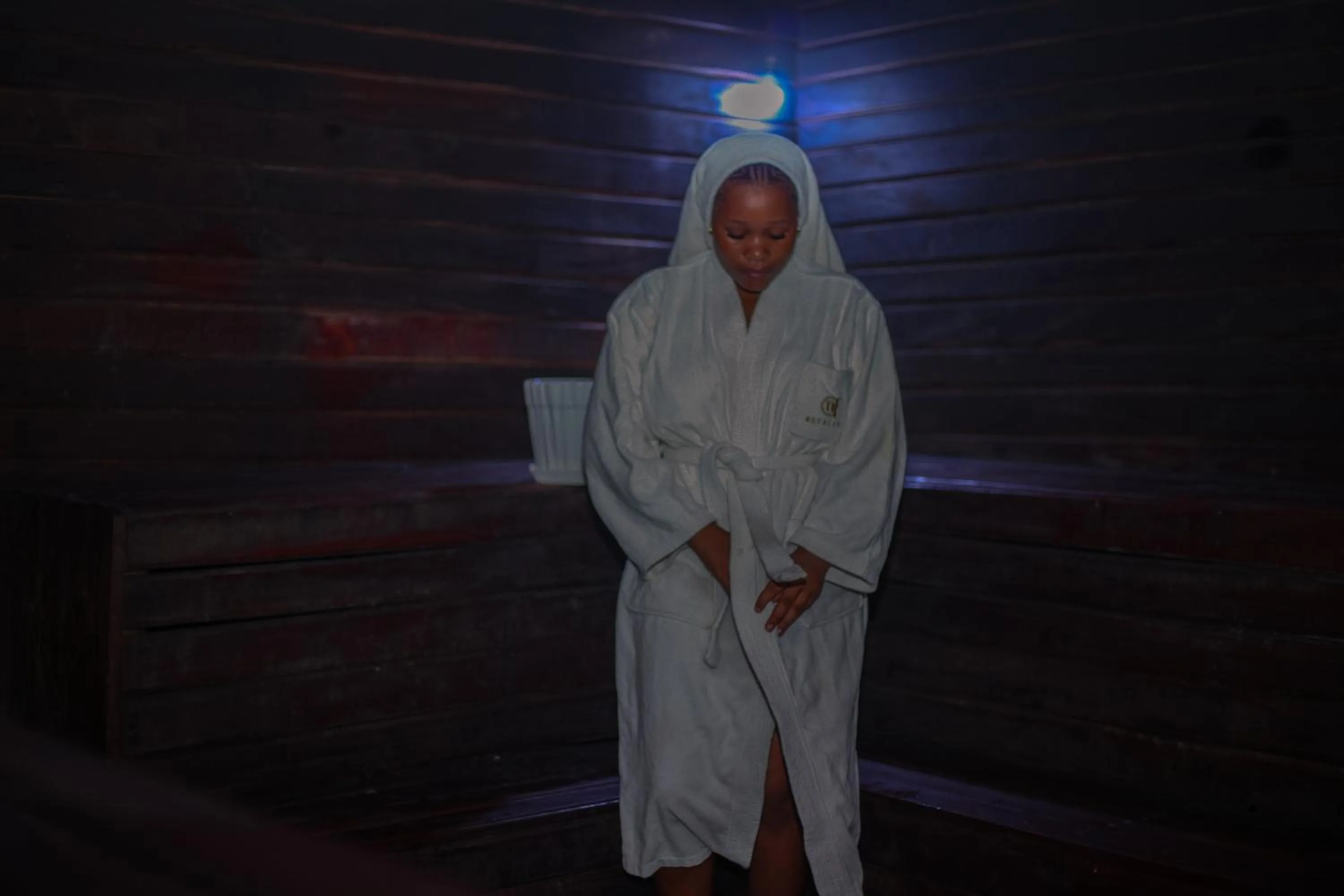 Sauna in Nefaland Hotel