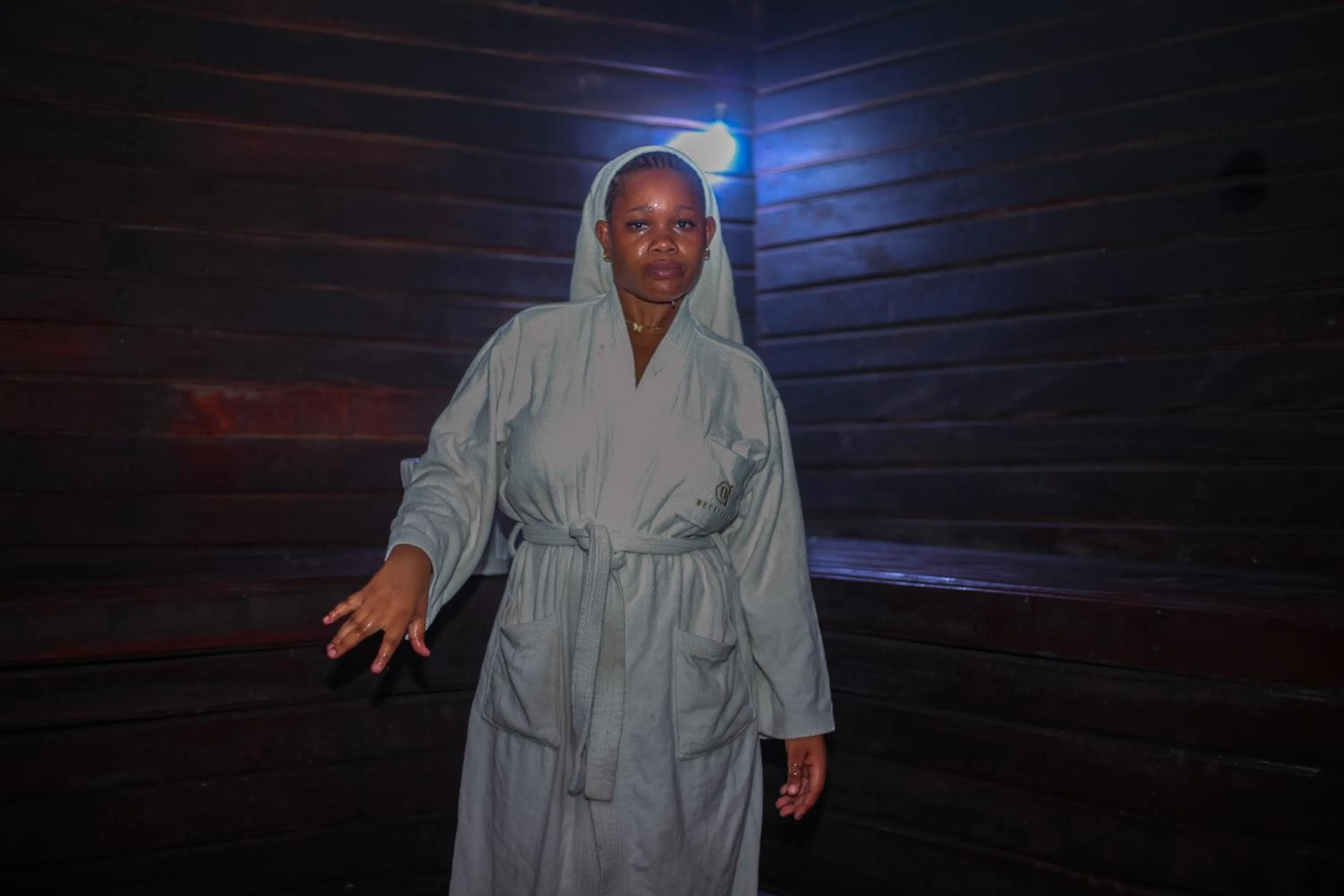 Sauna in Nefaland Hotel